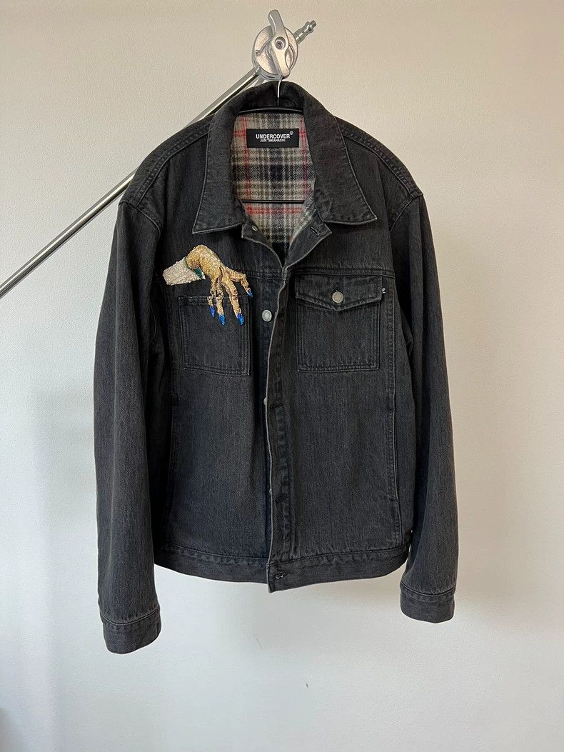 Undercover Undercover 23 FW ghost hand denim jacket 2504-Nextarrow Size US XL / EU 56 / 4 - 1 Thumbnail