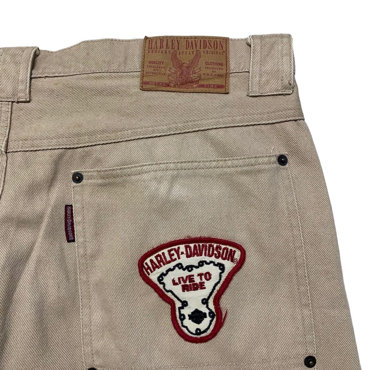 Harley Davidson Vintage Harley Davidson Carpenter Baggy Pants Size US 38 / EU 54 - 10 Thumbnail