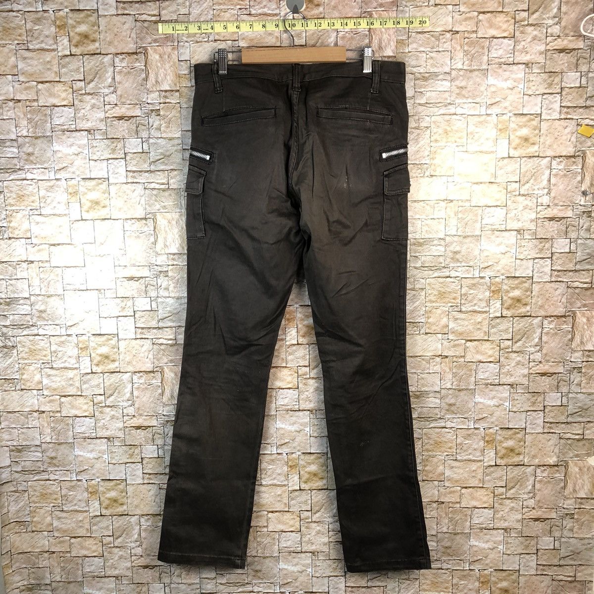 Japanese Brand × Seditionaries Bike Star Brown Cargo Multipocket Pants #A1129 Size US 32 / EU 48 - 15 Thumbnail