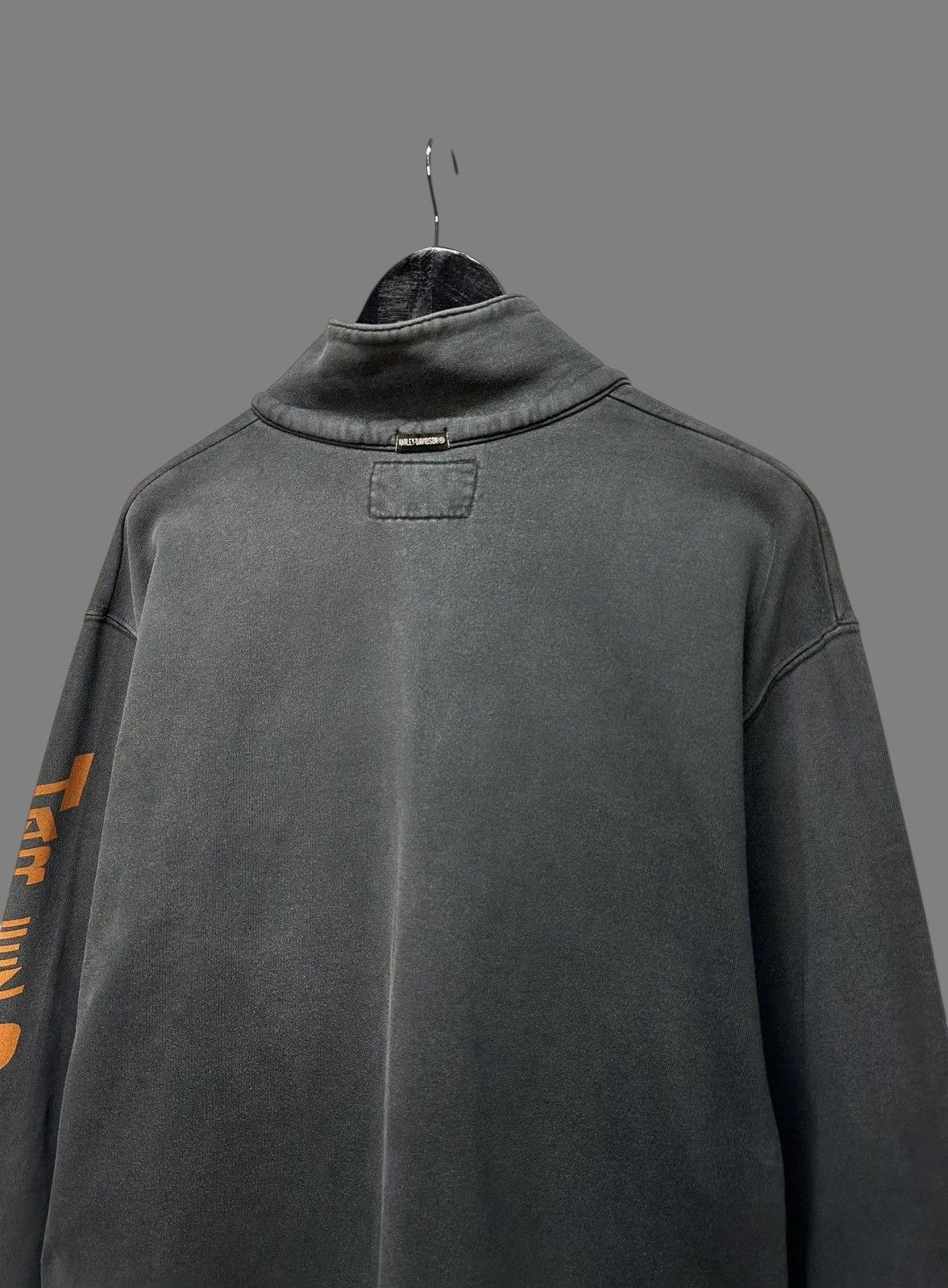 Indian Motorcycle Vintage Harley Davidson Y2K Black Quarter Zip Sweatshirt L Size US L / EU 52-54 / 3 - 10 Thumbnail