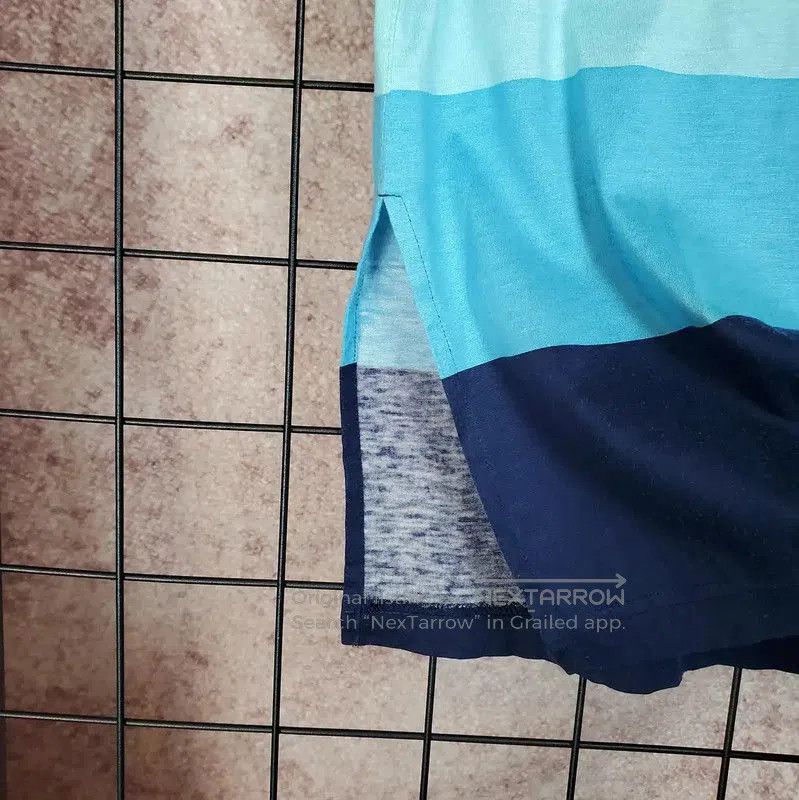 Dior Dior Summer Blue Striped Cotton Tee . Size M / US 6-8 / IT 42-44 - 8 Thumbnail
