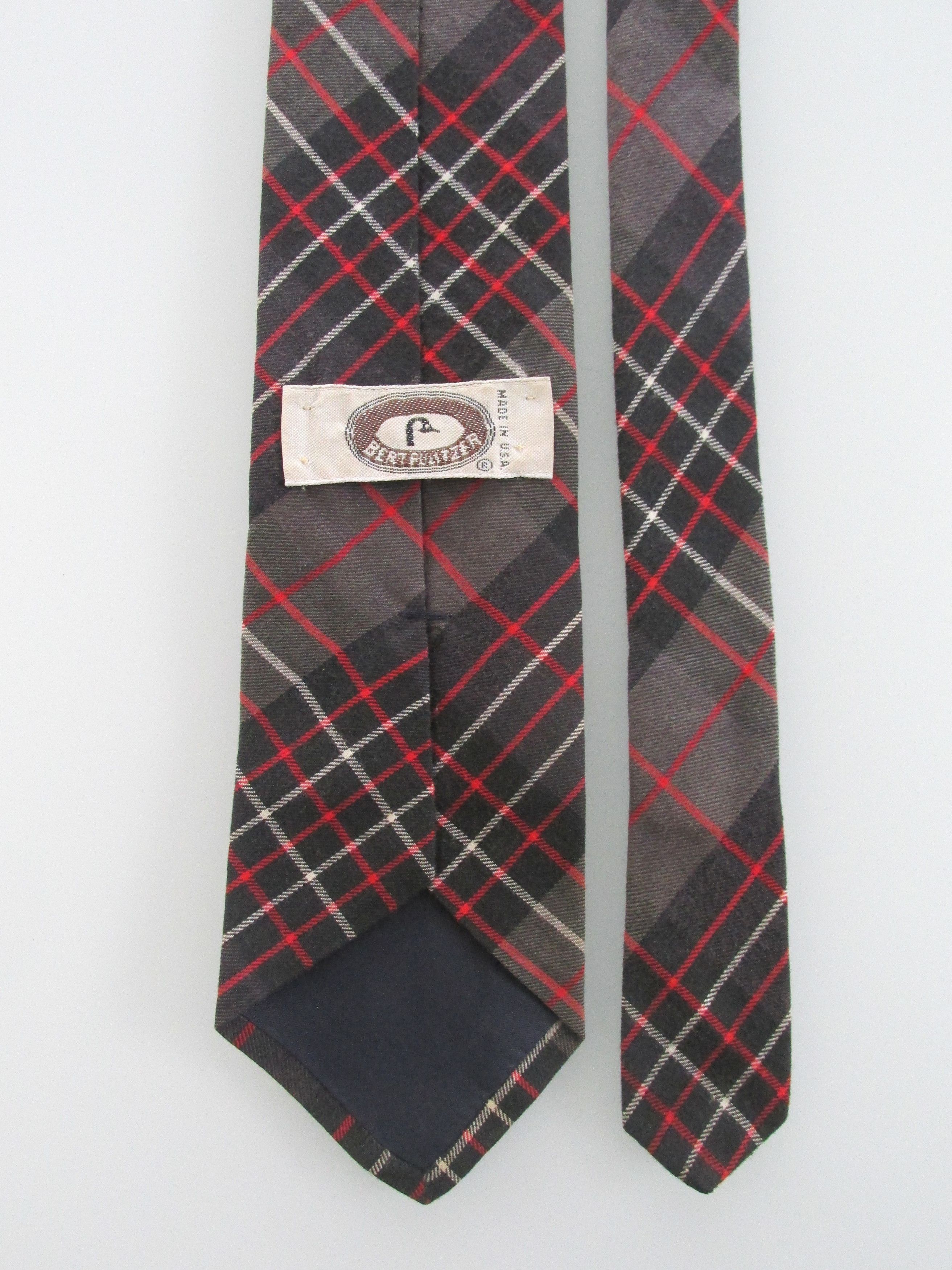 Vintage Bert Pulitzer Vintage Men's Cotton Tie Size ONE SIZE - 4 Thumbnail
