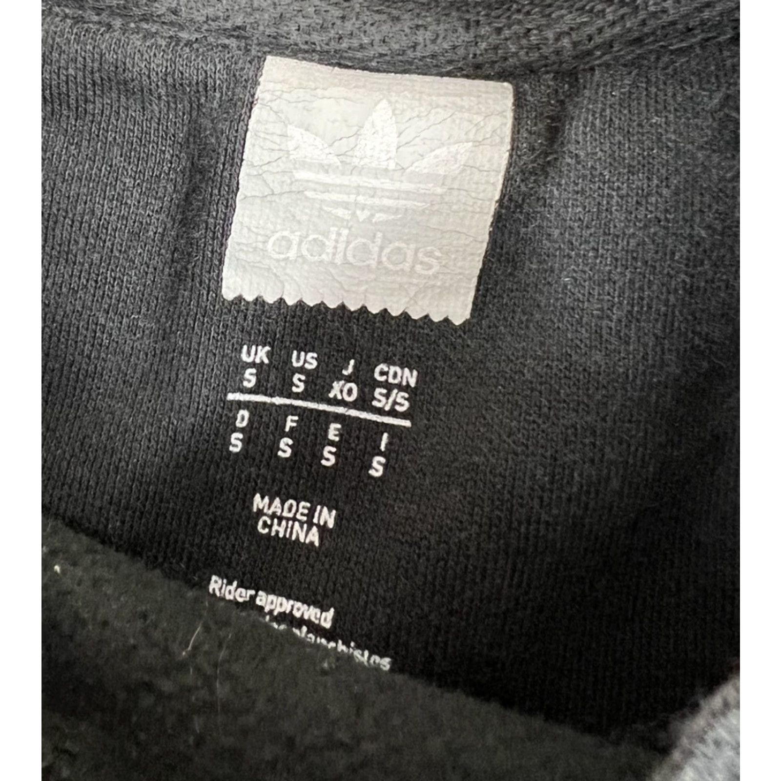 Adidas Adidas Originals Skateboarding Crewneck Sweatshirt Men S Black Sweatshirt Easy Crew Pullover Light Cracking Graphic Pre owned Size US S / EU 44-46 / 1 - 4 Thumbnail