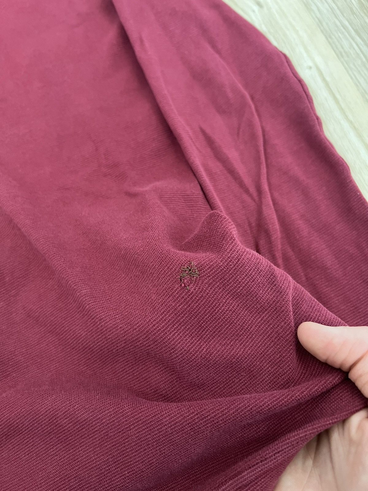 Dolce & Gabbana Beautiful distressed slim dolce gabbana burgundy longsleeve Size US M / EU 48-50 / 2 - 5 Thumbnail