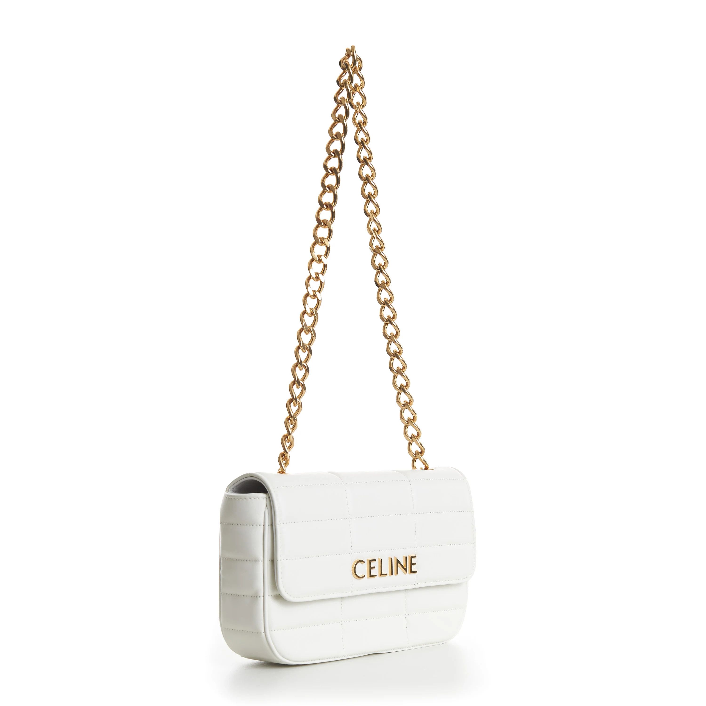 Celine o1bcso1str0725 Size :OS /111273 Shoulder Bag in Arctic White Size ONE SIZE - 6 Thumbnail