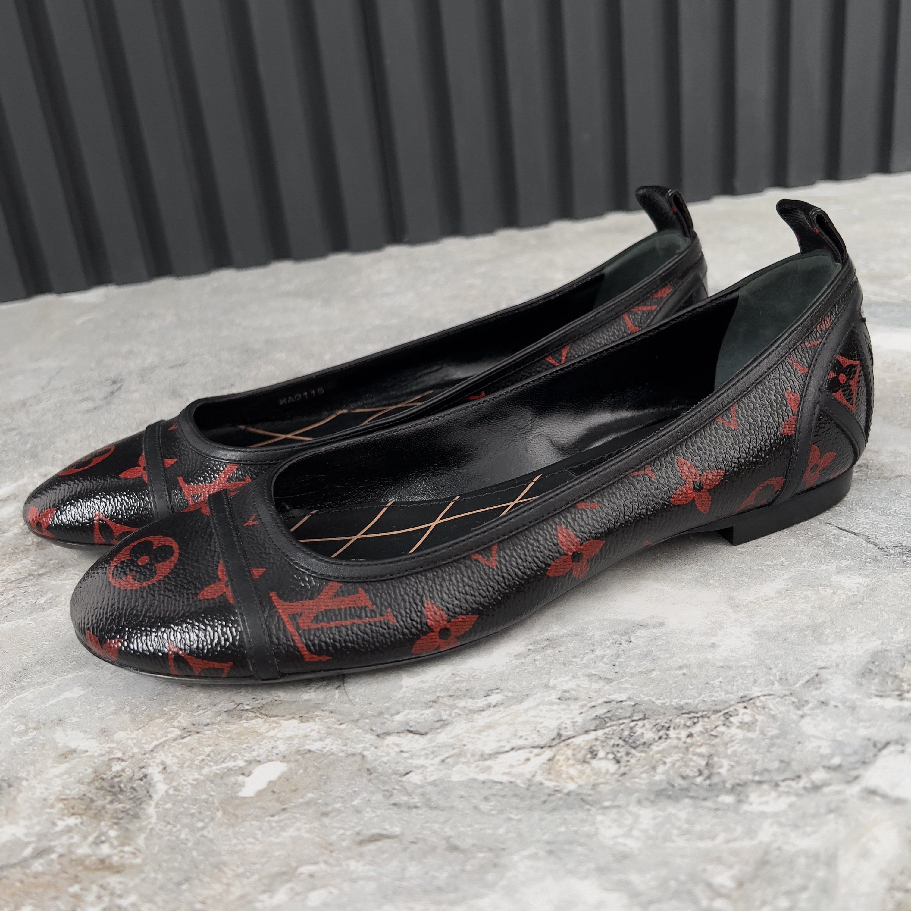 Louis Vuitton INFRAROUG Revival Ballet Flat Monogram Size US 7.5 / IT 37.5 - 3 Thumbnail