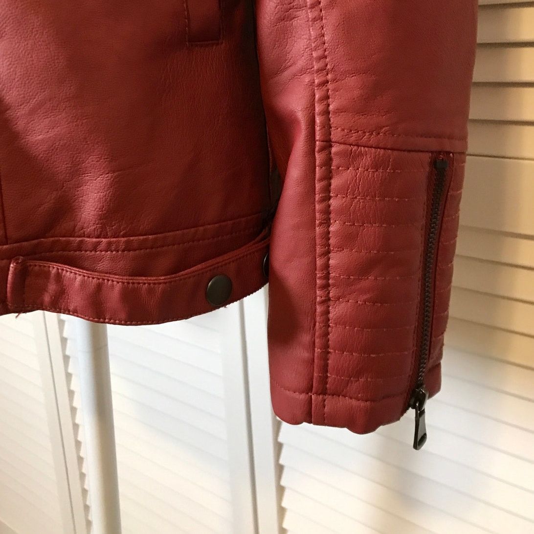 Other Signature Studio Red Faux Leather Long Sleeve Jacket M Size M / US 6-8 / IT 42-44 - 7 Thumbnail