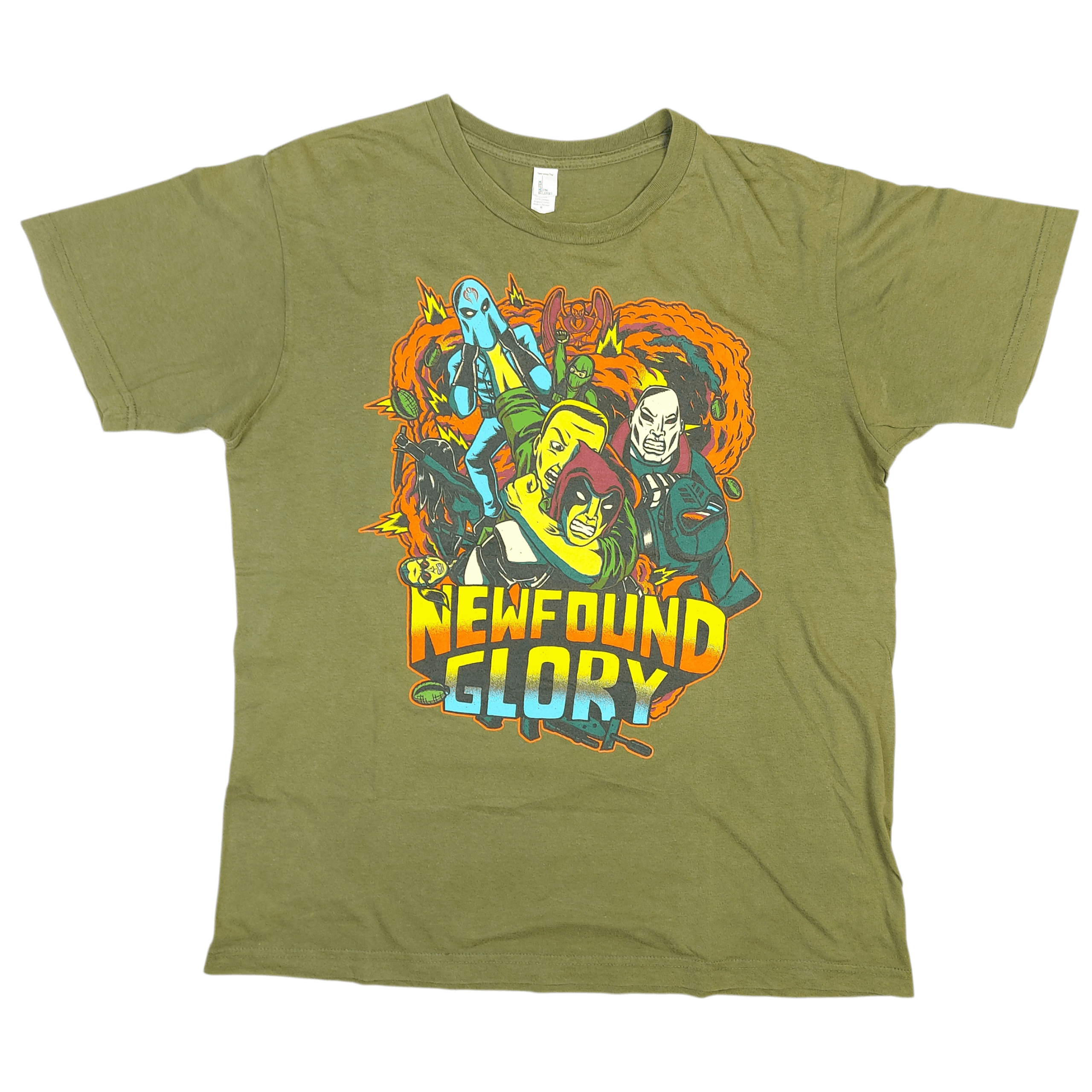 Band Tees Vintage Y2K New Found Glory Band MySpace Era TEE Size US M / EU 48-50 / 2 - 1 Thumbnail