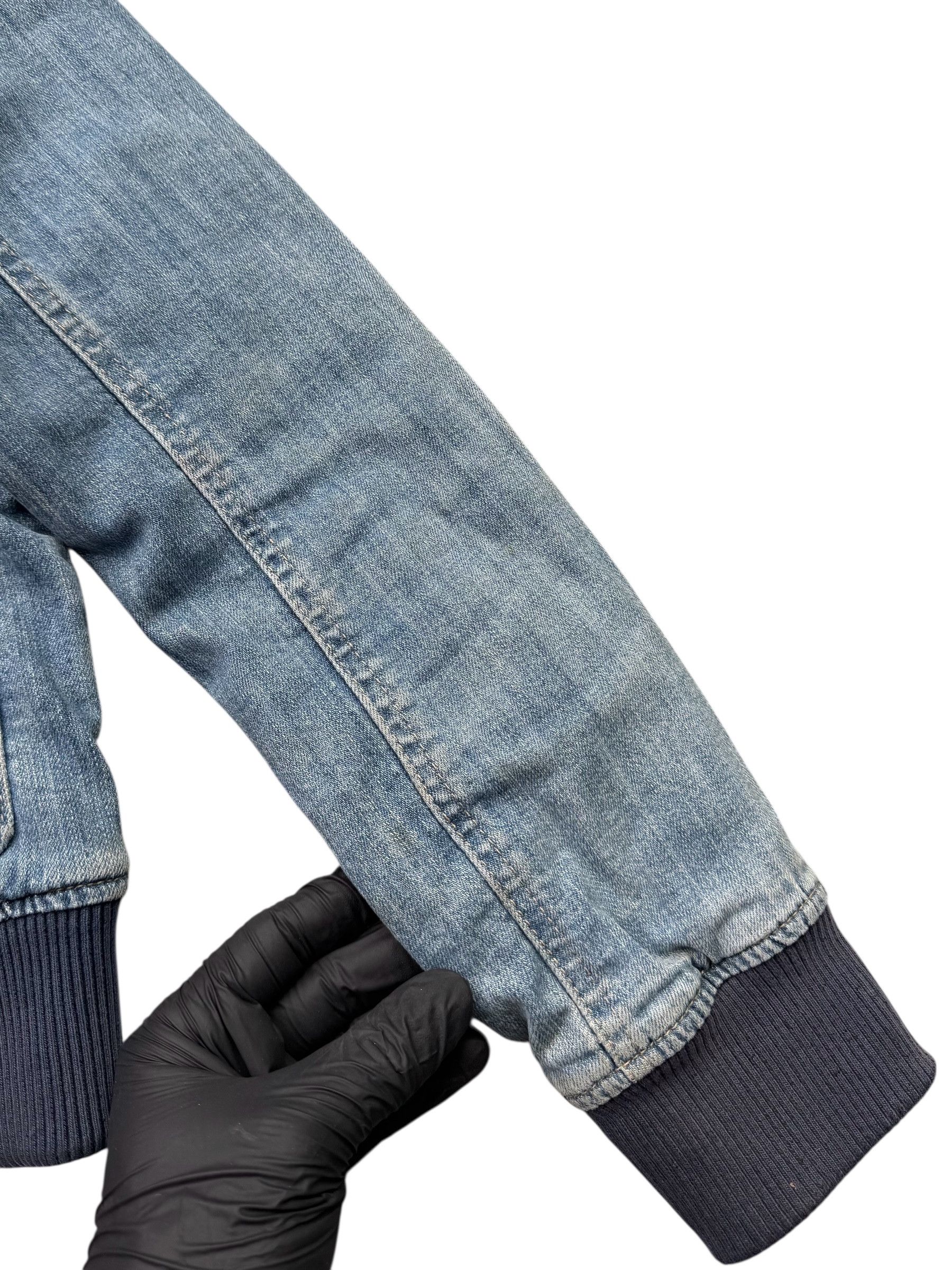 Other Vintage Cropped Denim Jacket M47(E30)(D15)(V34) Size S / US 4 / IT 40 - 3 Thumbnail