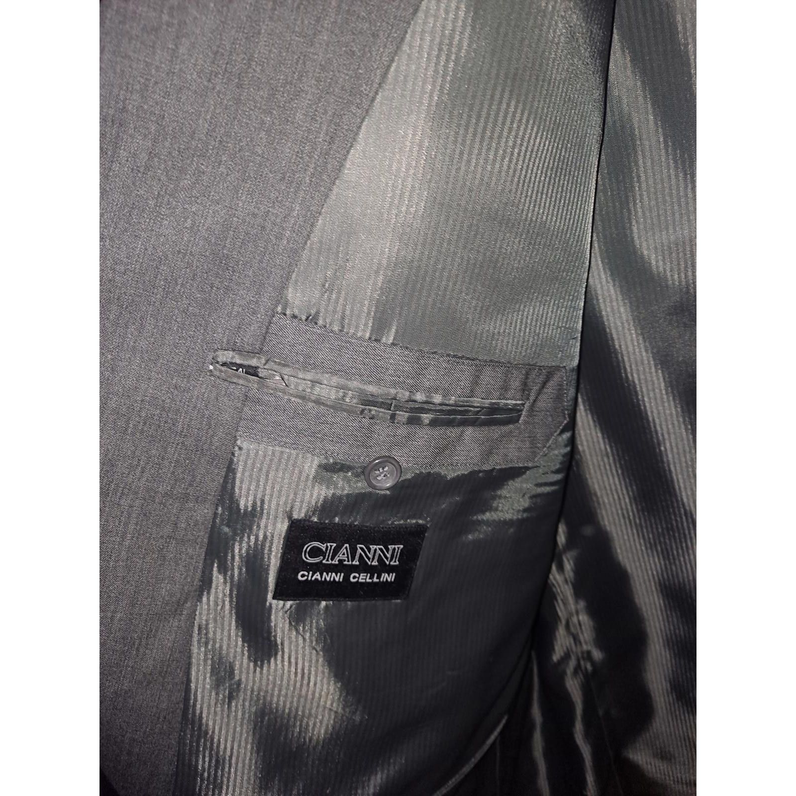 Other Cianni 3 Button Gray Blazer Size 54L Size 54L - 3 Thumbnail