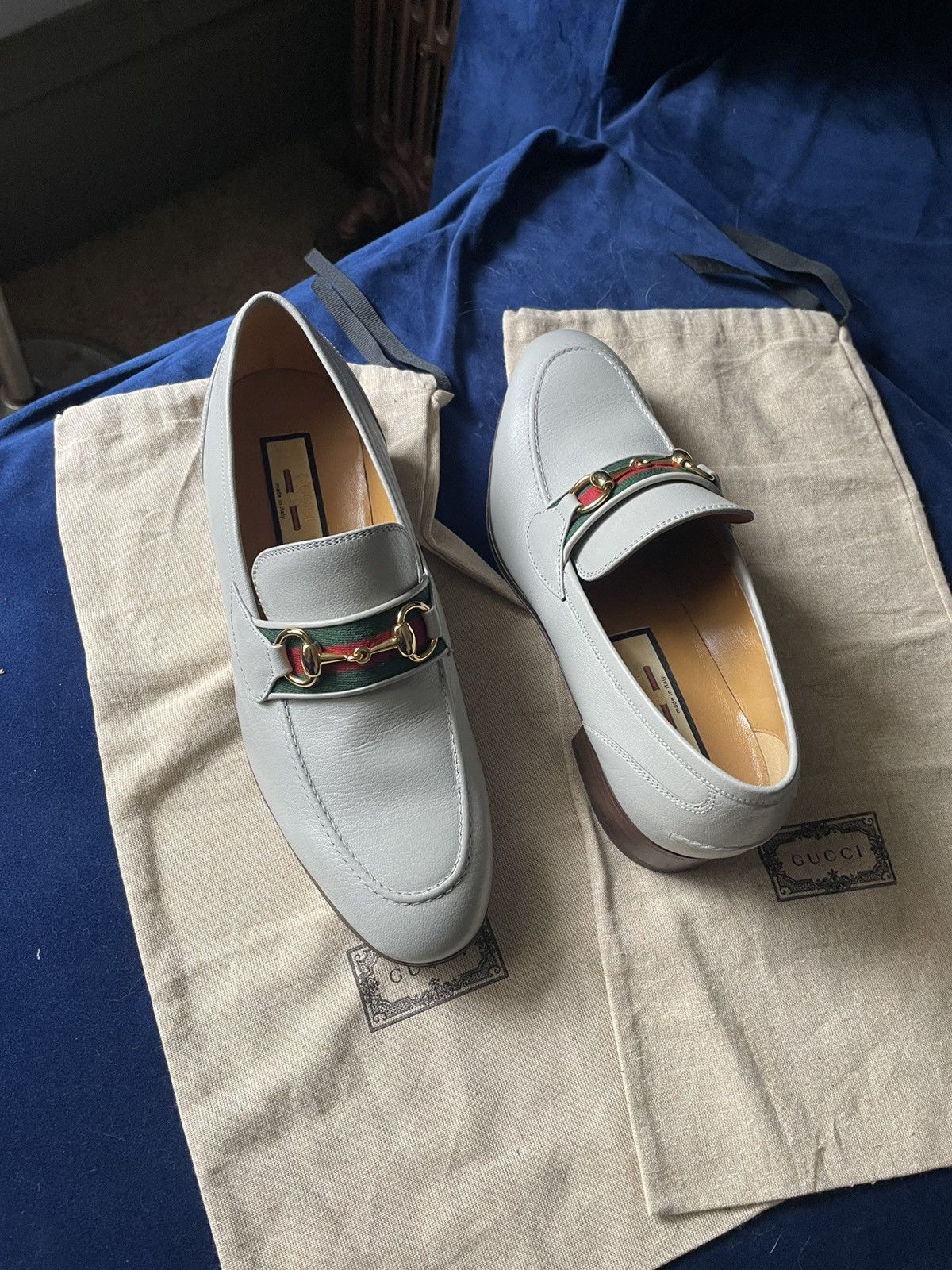 Gucci Gucci leather loafer Size US 7.5 / EU 40-41 - 1 Thumbnail