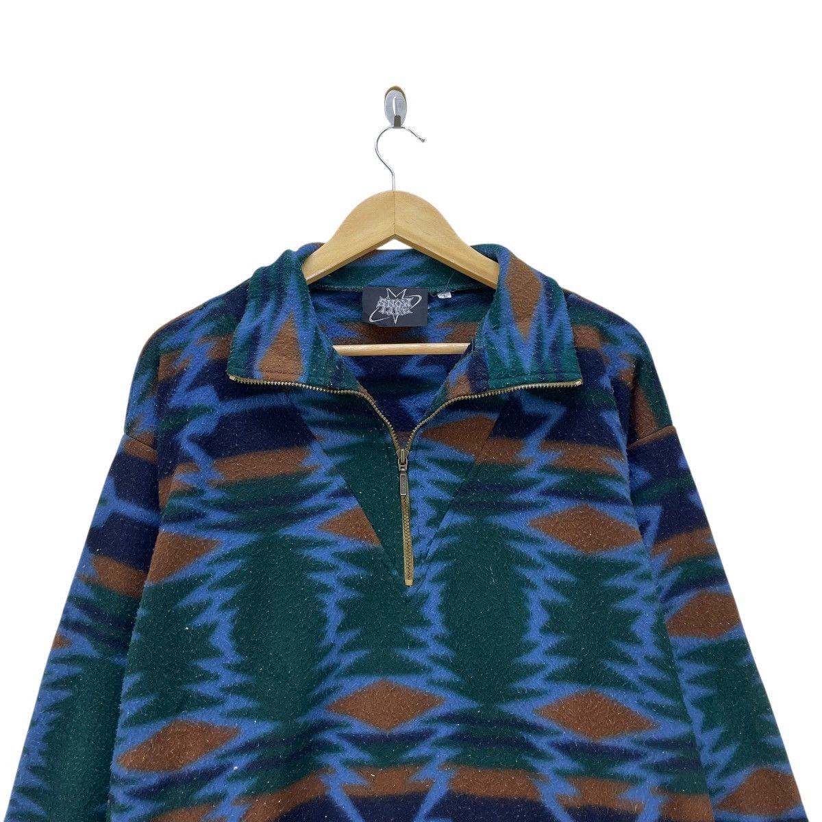 Japanese Brand 🔥Vintage 90s Snowlife Fleece Half Zip Pullover Jacket Size US M / EU 48-50 / 2 - 3 Thumbnail