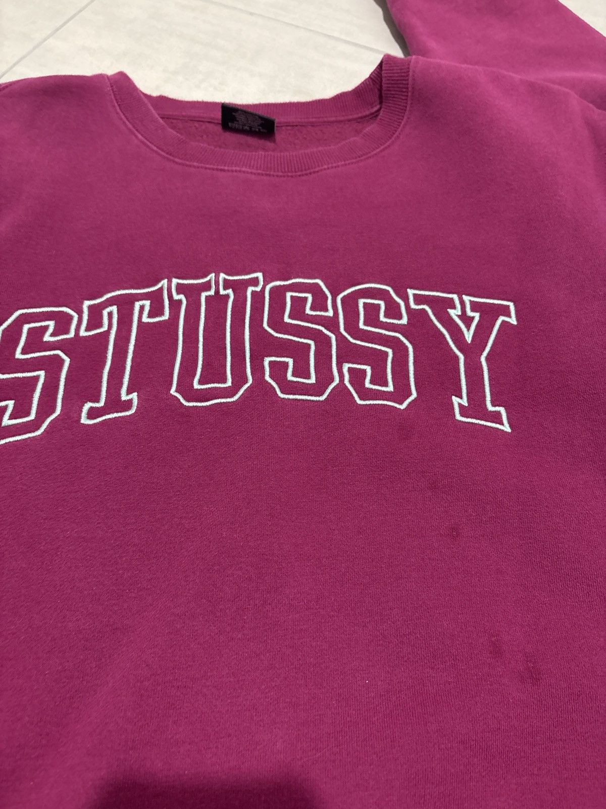 Stussy Stussy Crew neck sweatshirt Size US M / EU 48-50 / 2 - 8 Thumbnail