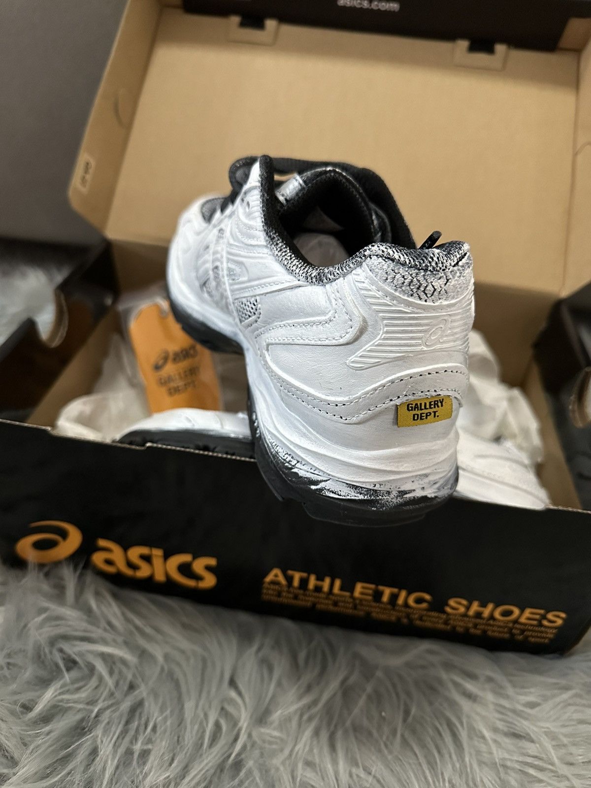 Asics × Gallery Dept. ASICS Gel-K1011 Gallery Dept. Mental Energy Painted Shoes Size US 5.5 / IT 35.5 - 2 Thumbnail