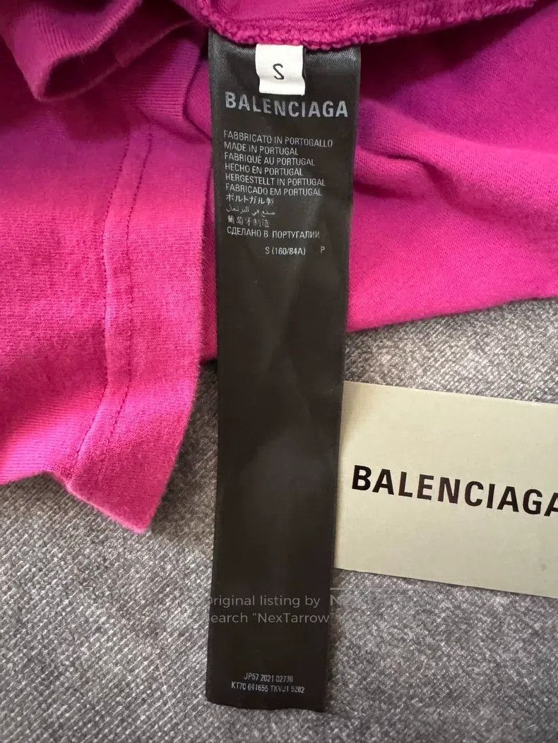 Balenciaga Balenciaga Embroidered Wave Short Sleeve Size US S / EU 44-46 / 1 - 4 Thumbnail