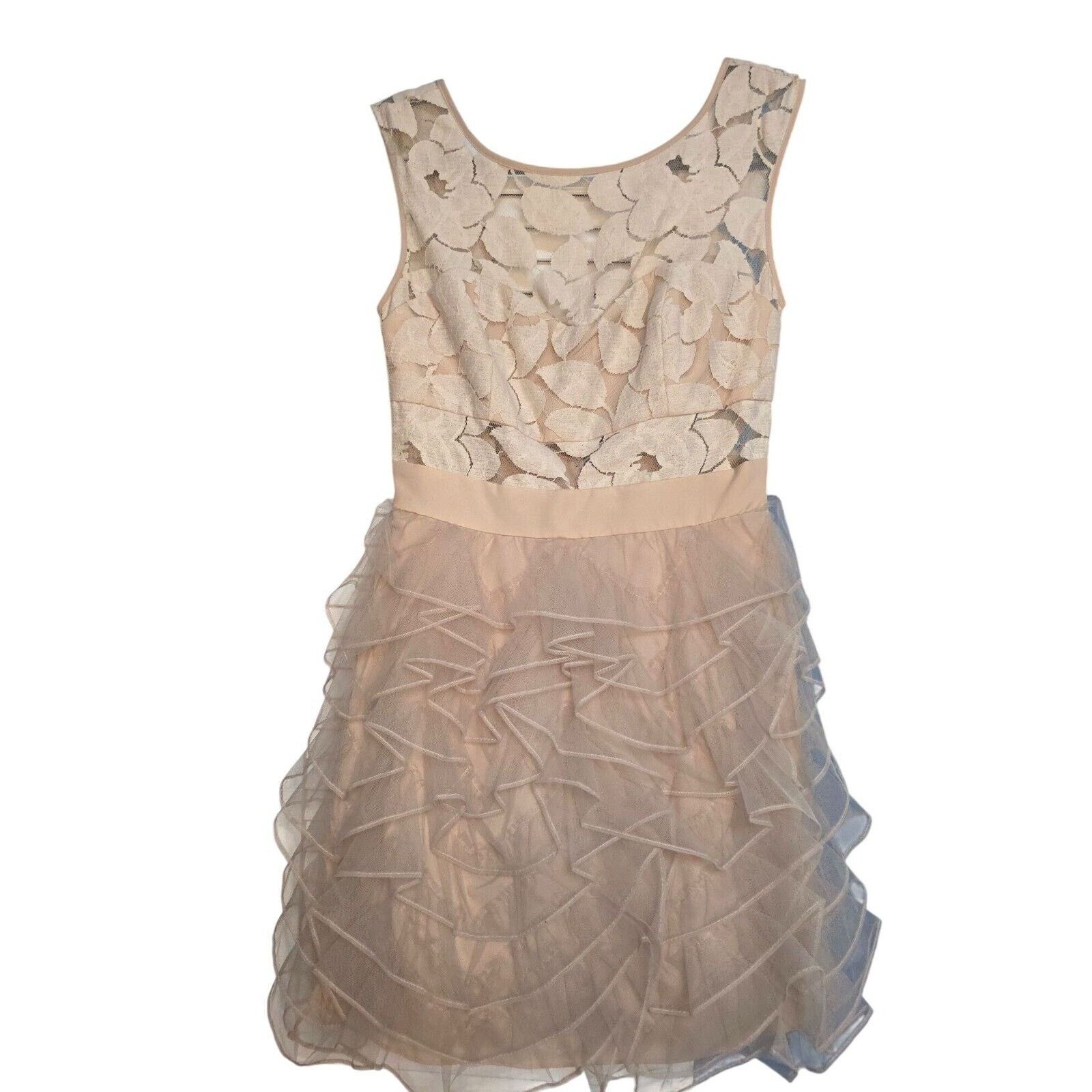 Bcbgmaxazria BCBGENERATION NATURAL TUTU VDN6P752/DC1111 DRESS SIZE 0 Size XS / US 0-2 / IT 36-38 - 1 Thumbnail