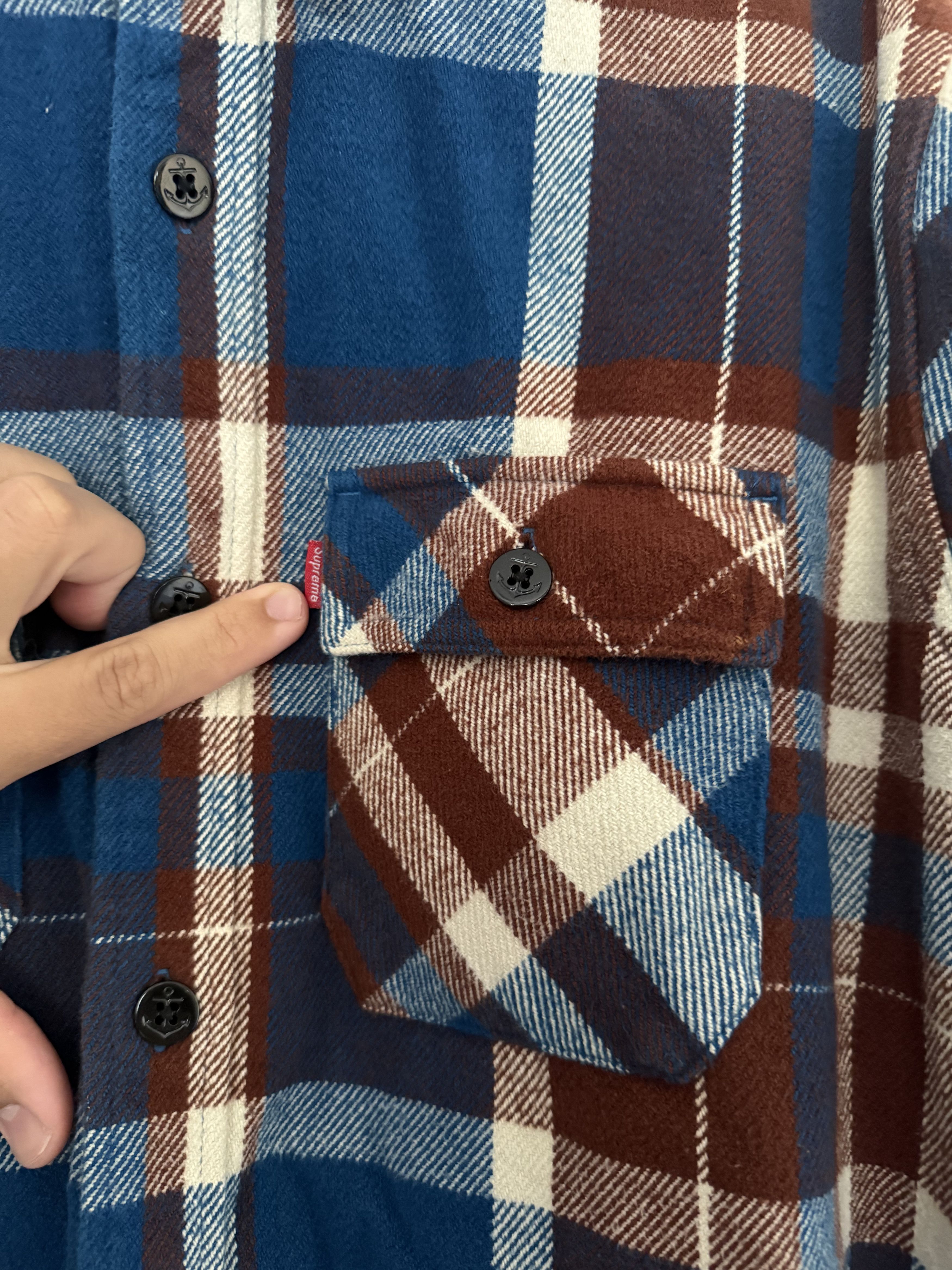 Supreme Supreme Flannel Size US XL / EU 56 / 4 - 3 Thumbnail