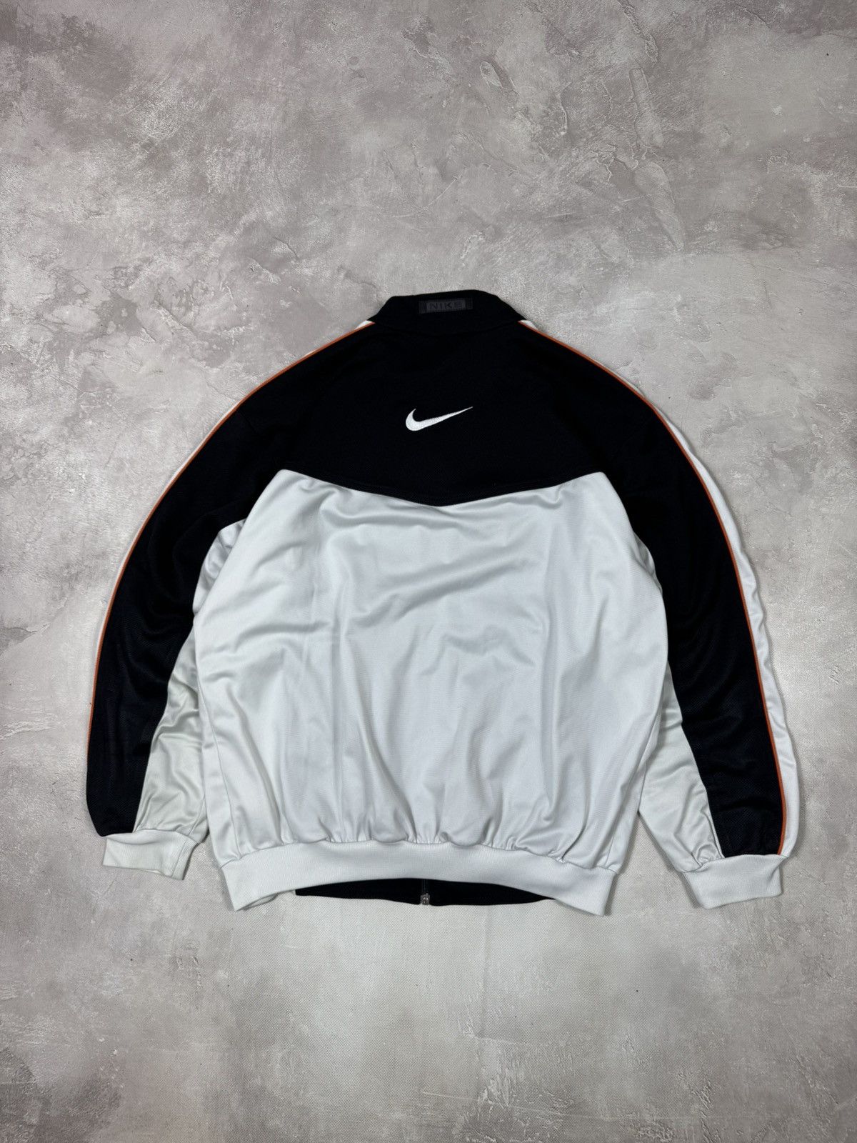 Nike Vintage Nike Big Swoosh Track Jacket Size US M / EU 48-50 / 2 - 2 Thumbnail