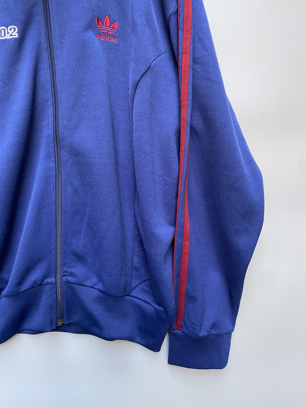 Adidas × Rap Tees × Vintage 1999 Adidas Lazy Muthafucka-DJ Tommy- Exclusive Track Jacket Size US M / EU 48-50 / 2 - 7 Thumbnail