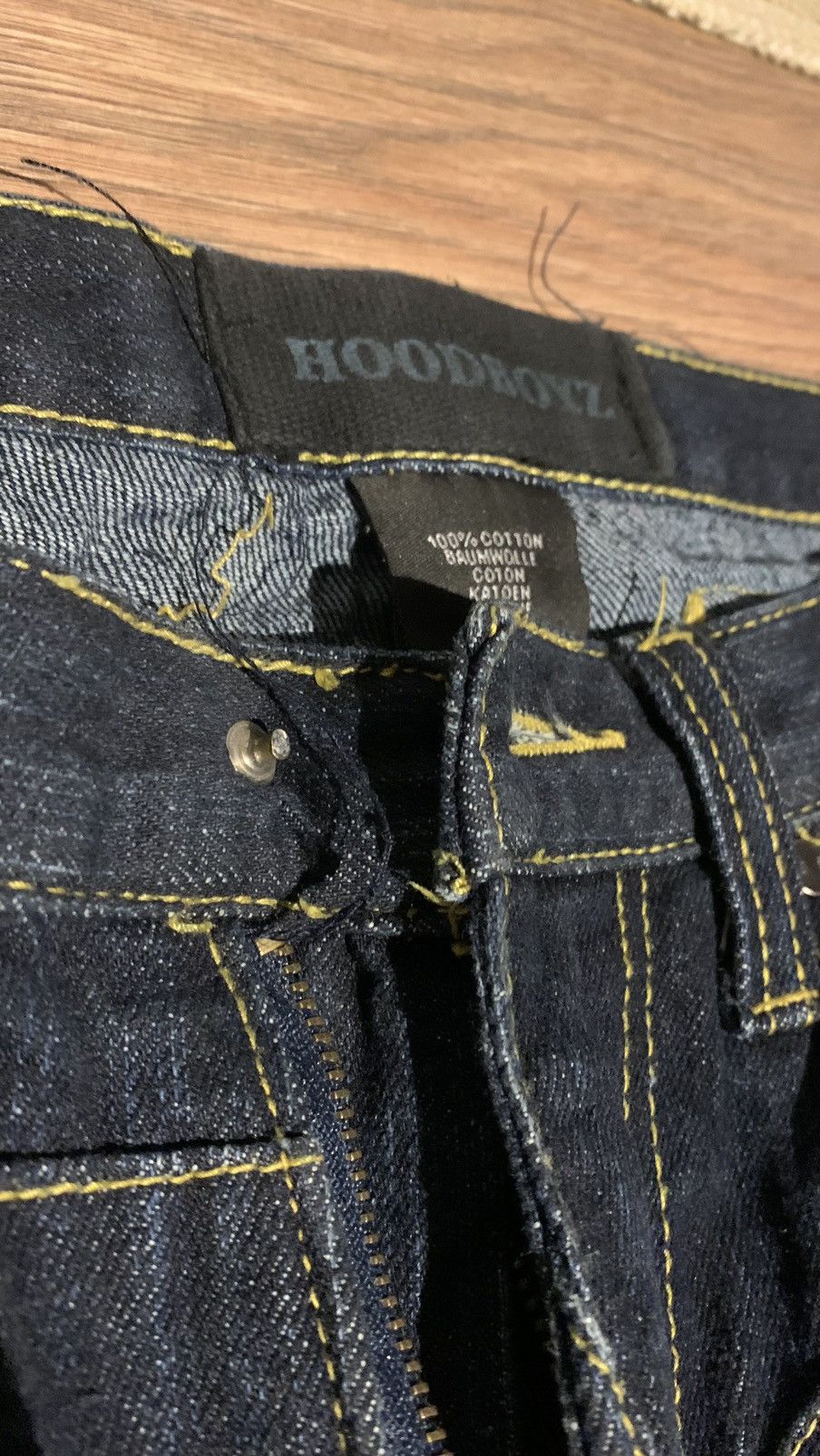 Designer × Vintage Hoodboyz baggy jeans Size US 30 / EU 46 - 7 Thumbnail