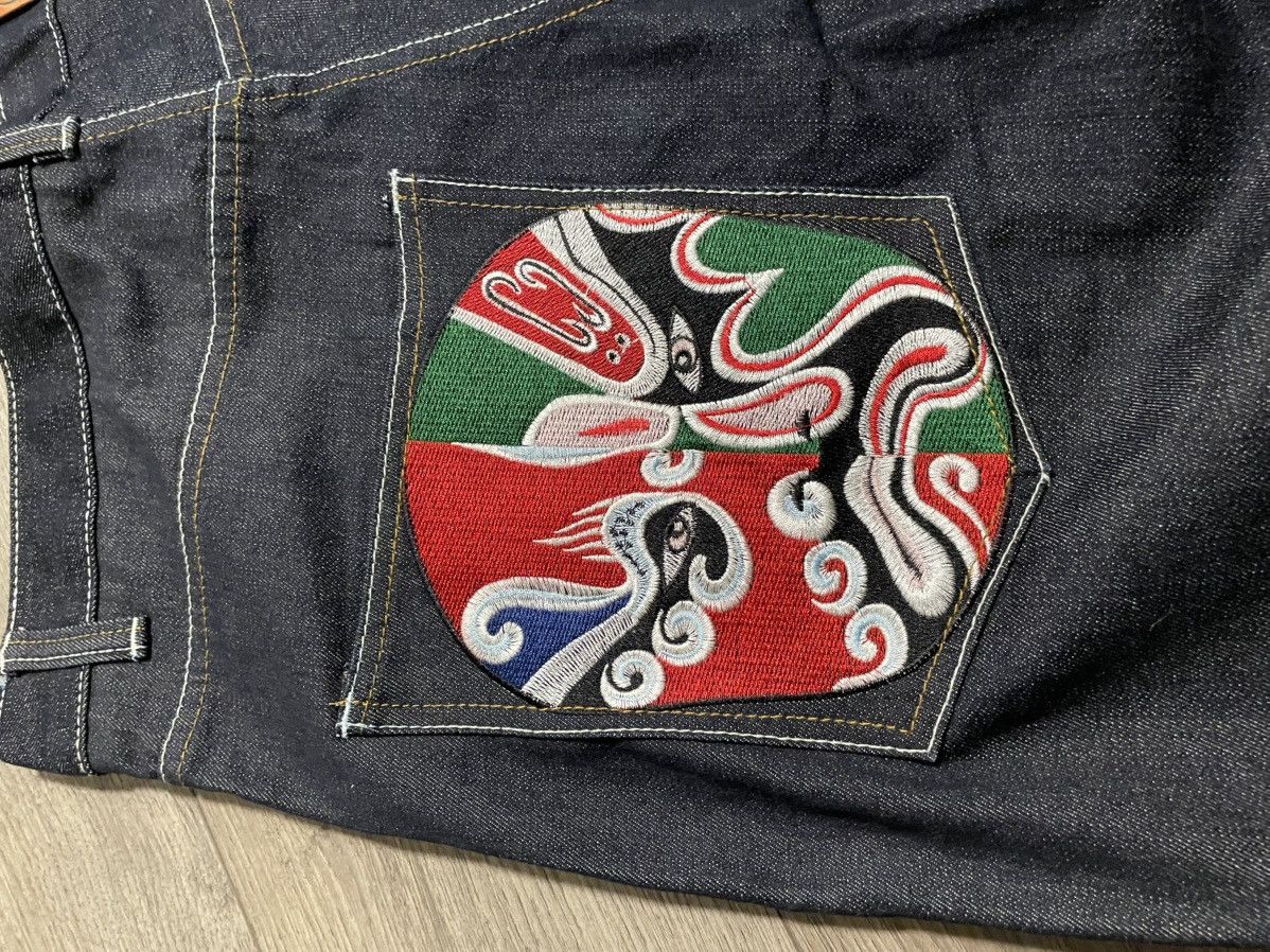Coogi Coogi luchador mask jeans Y2K 2002 super baggy Size US 36 / EU 52 - 3 Thumbnail