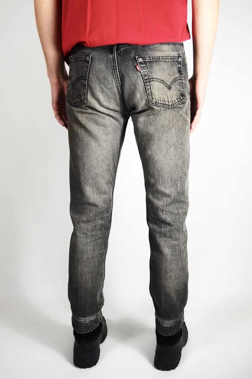 Levi's 90s Vintage Levis USA 501 Distressed Faded Denim Jeans Size US 30 / EU 46 - 6 Thumbnail