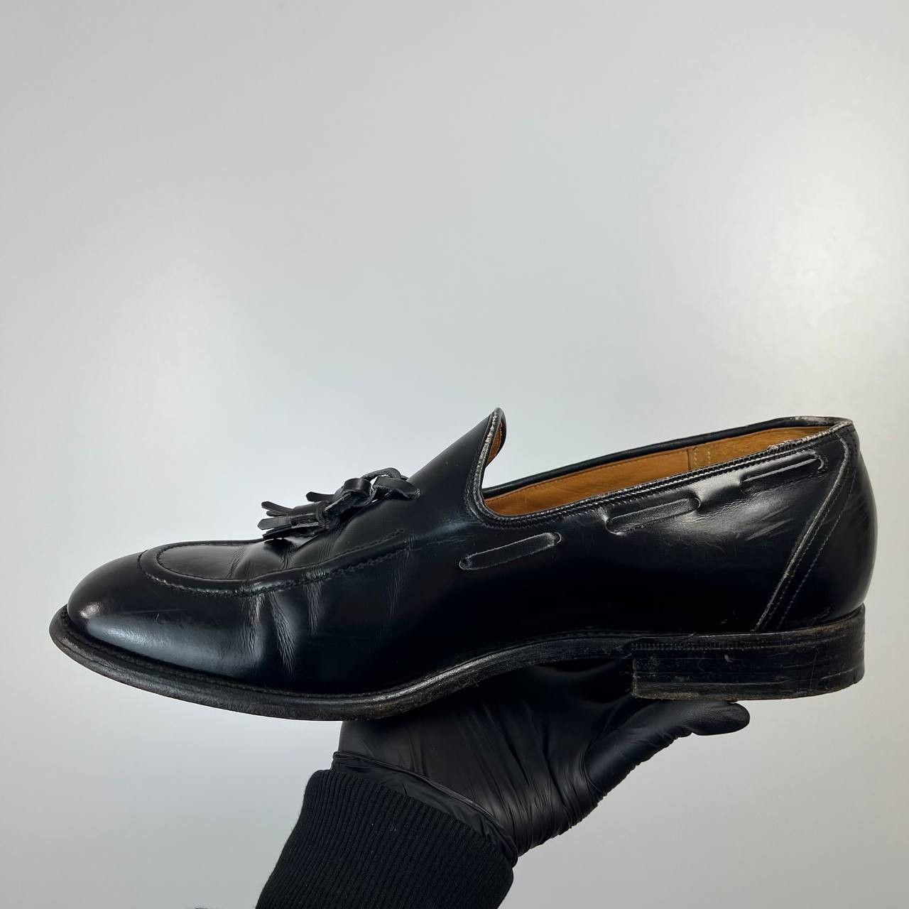Church's Church’s Custom Grade Tassel Loafers Mens Leather Size 8 Size US 8 / EU 41 - 4 Thumbnail