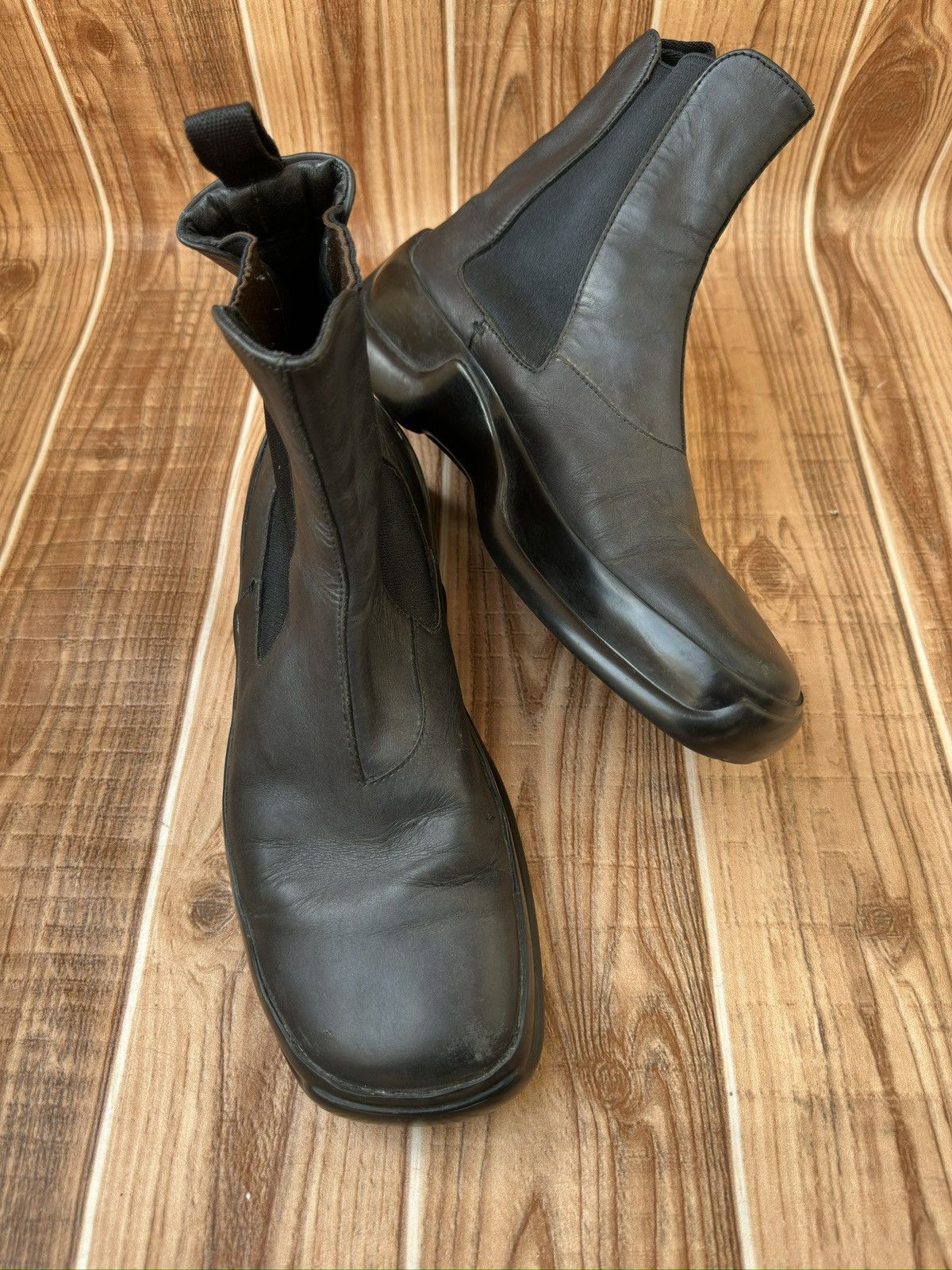 Prada Prada FW 99 Motorcycle Boots Size US 8.5 / EU 41-42 - 3 Thumbnail