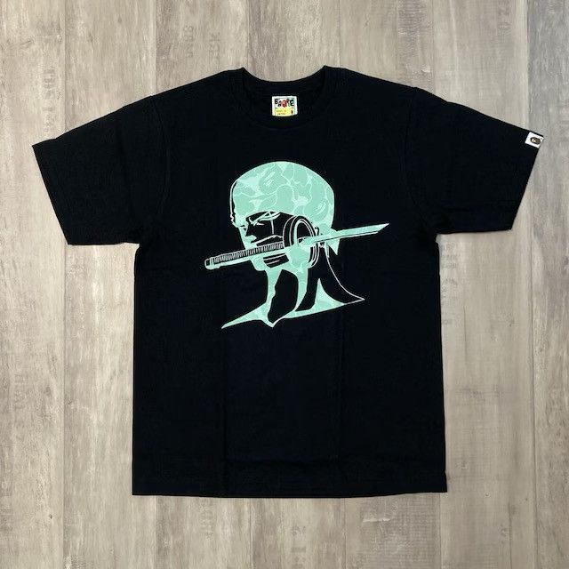 Bape One Piece × BAPE CAMO Zoro T-shirt a bathing ape Size US M / EU 48-50 / 2 - 1 Thumbnail