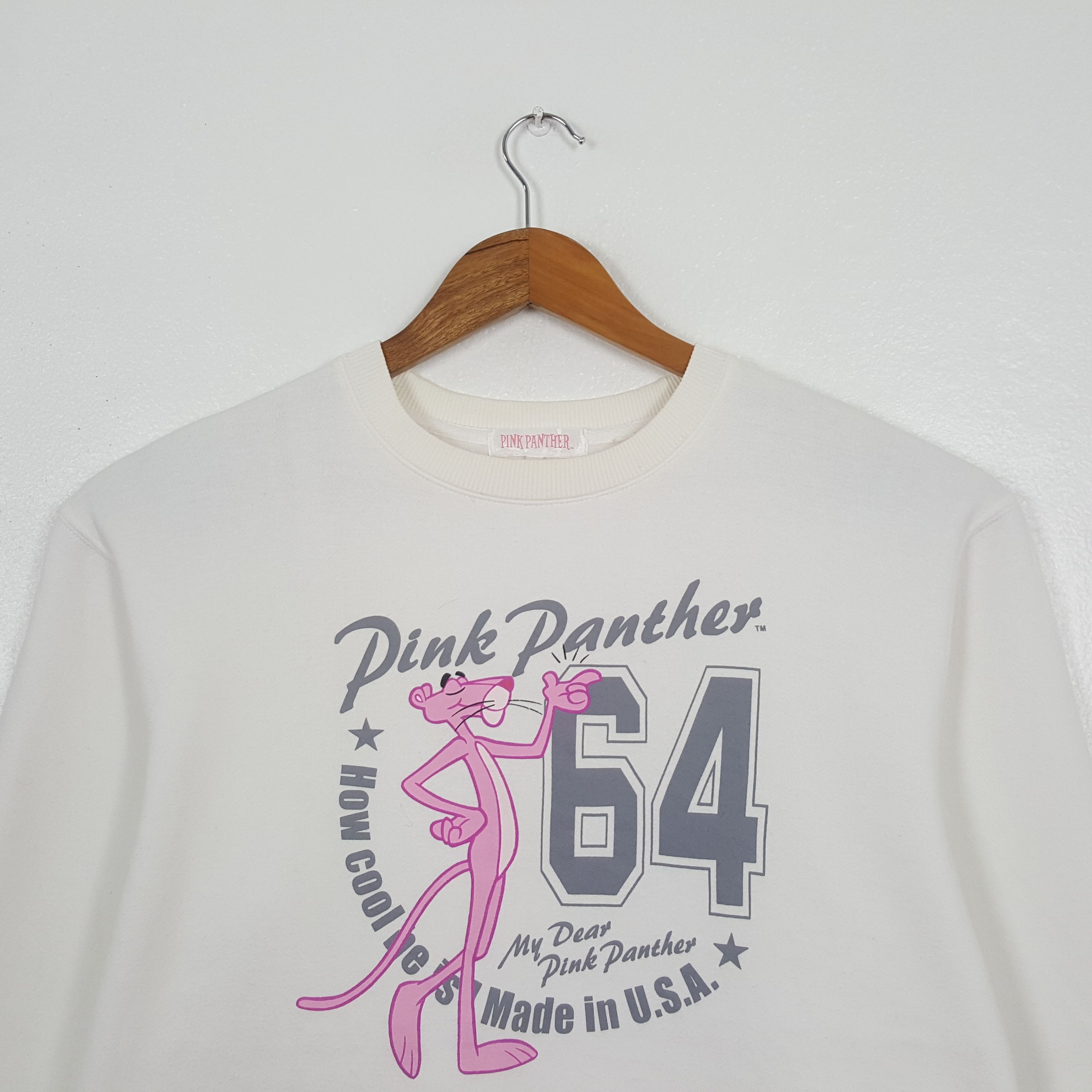 Vintage Vintage Pink Panther American Movie Sweatshirt C325N13 Size US M / EU 48-50 / 2 - 2 Thumbnail