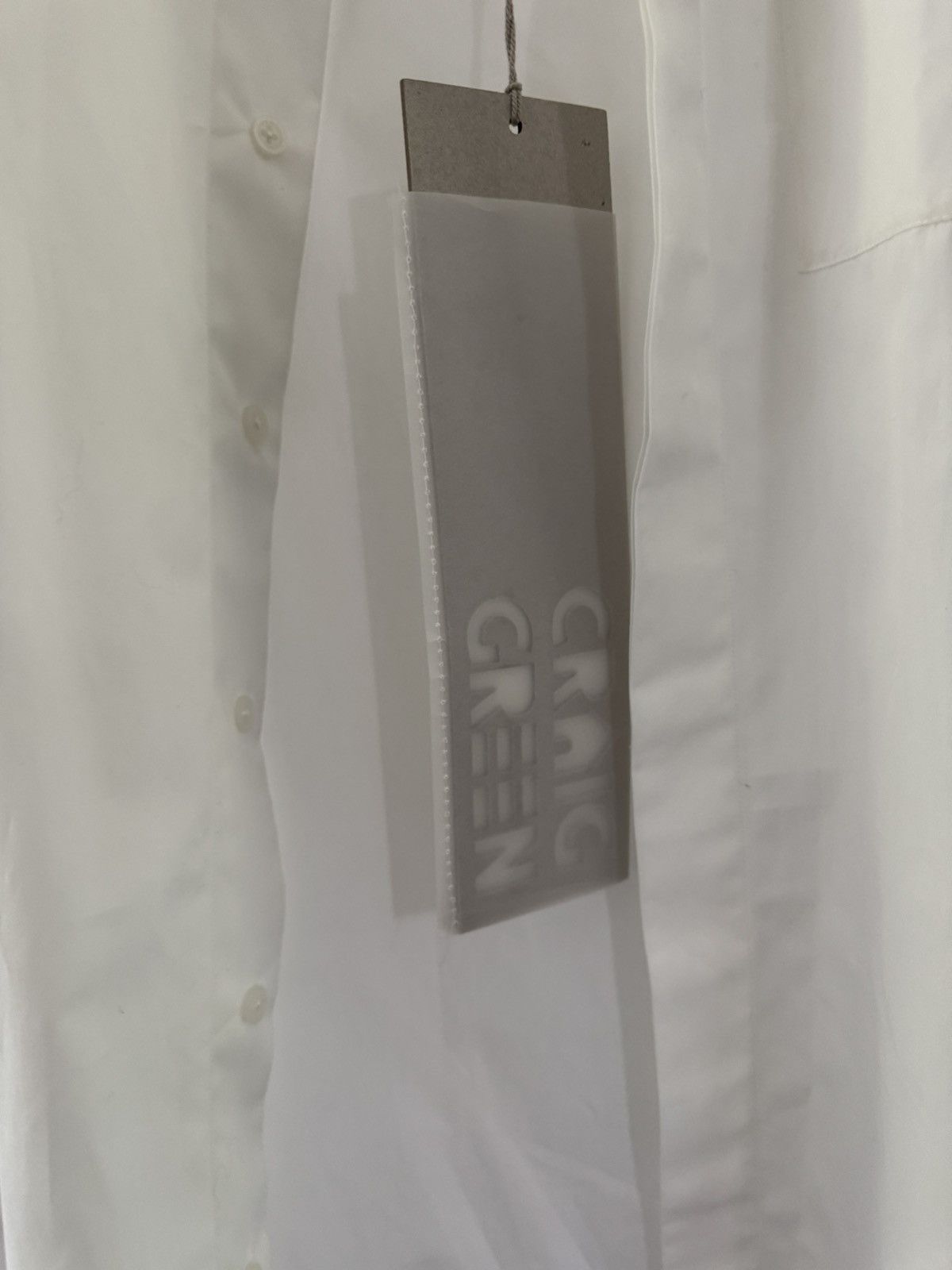 Craig Green Craig Green white button down Size US M / EU 48-50 / 2 - 2 Thumbnail