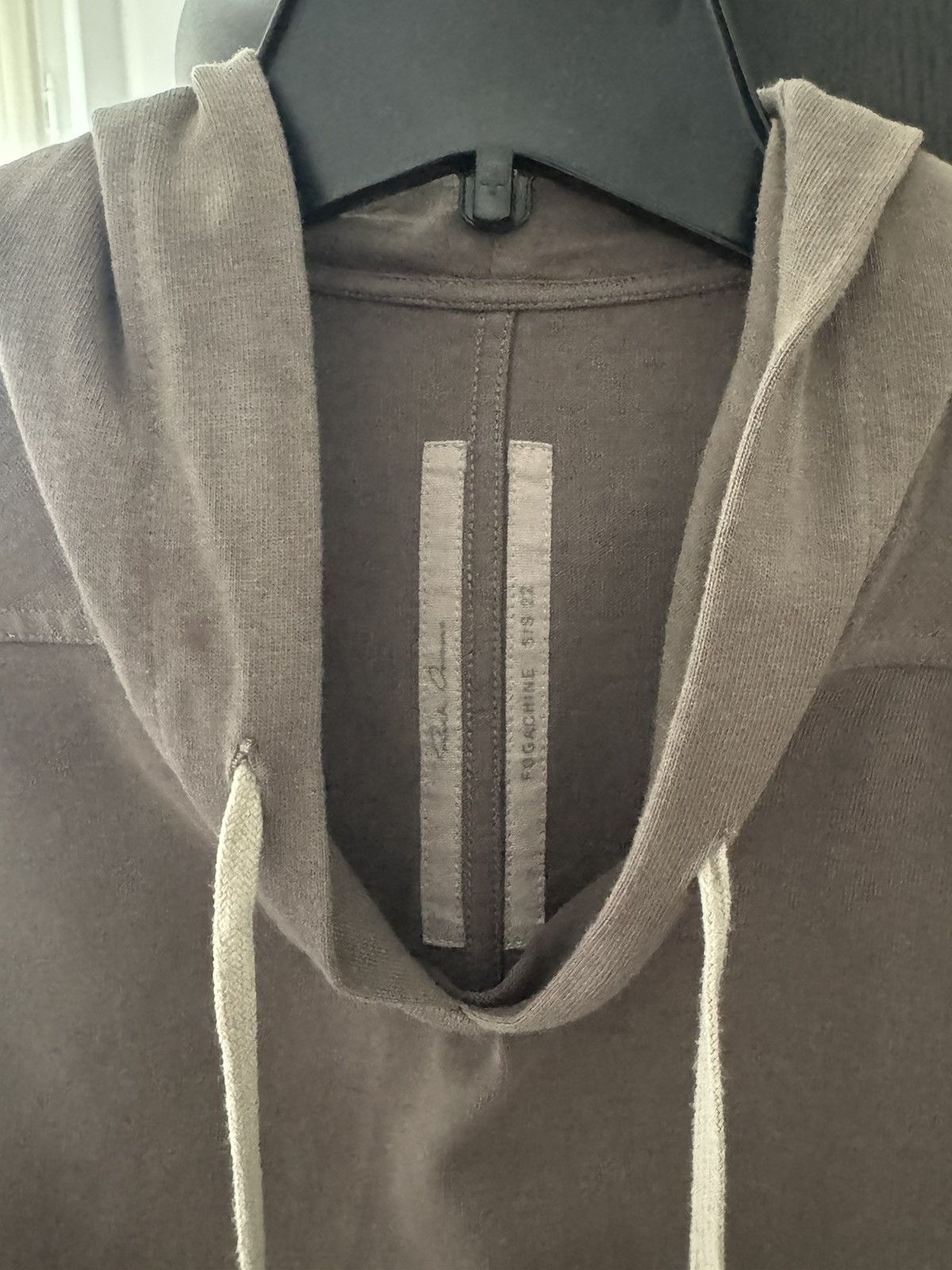 Rick Owens Rick Owens Mainline Hoodie in Dust Size US M / EU 48-50 / 2 - 3 Thumbnail