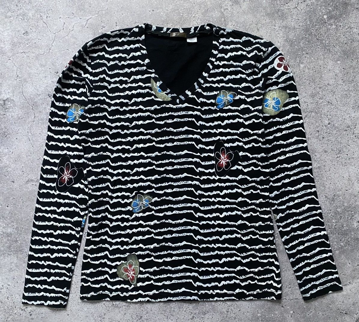 John Galliano John Galliano Flower All Over Print Long Sleeve Floral Shirt Size XL / US 12-14 / IT 48-50 - 1 Thumbnail
