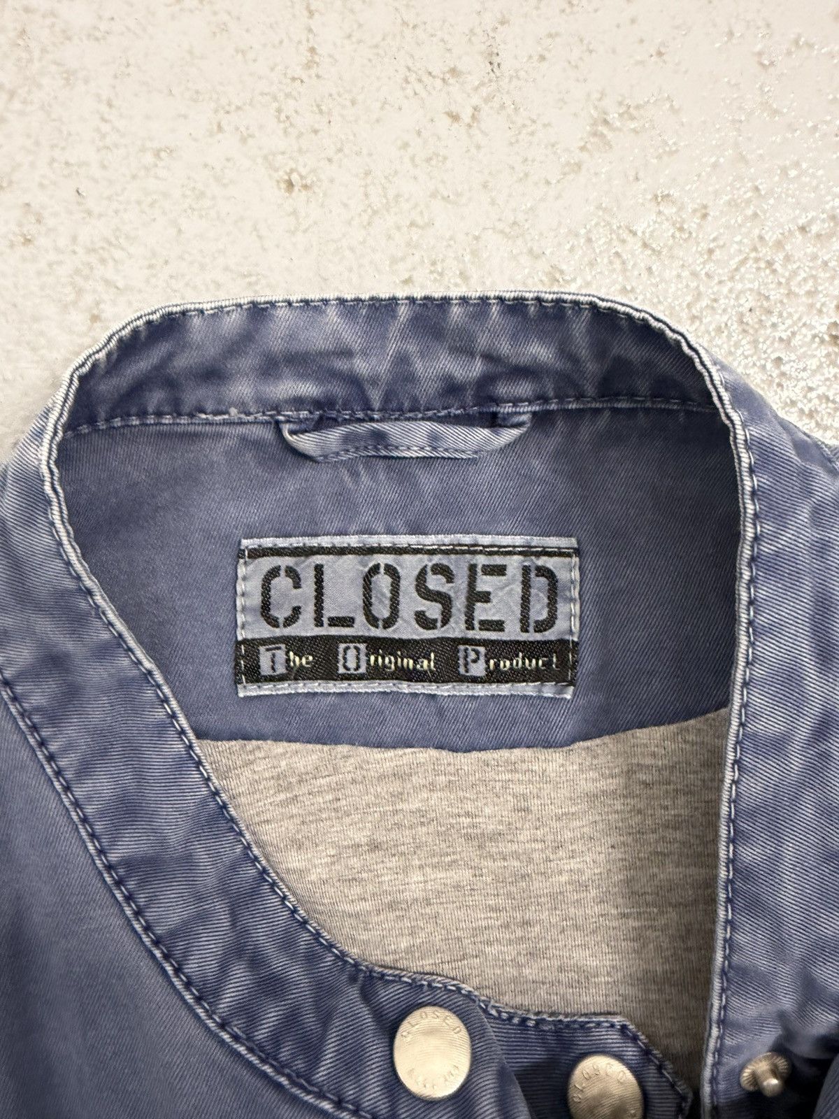CLOSED Closed Washed Biker Multi-zip Side Zip Jacket Size S / US 4 / IT 40 - 5 Thumbnail