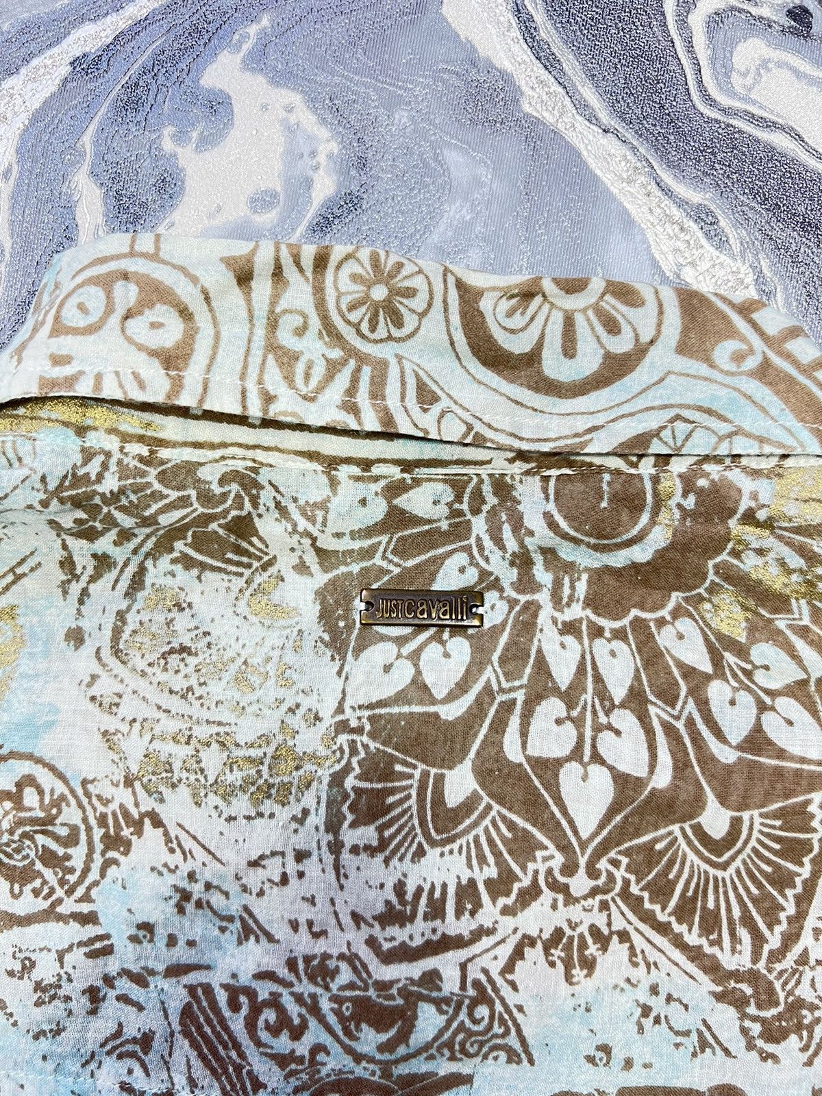 Roberto Cavalli RARE ARCHIVE S/S 2005 FULL PRINTED XL SHIRT Size US XL / EU 56 / 4 - 15 Thumbnail