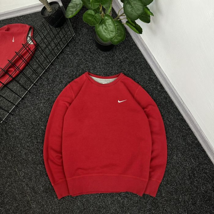 Nike oatmeal boxy online sweatshirt