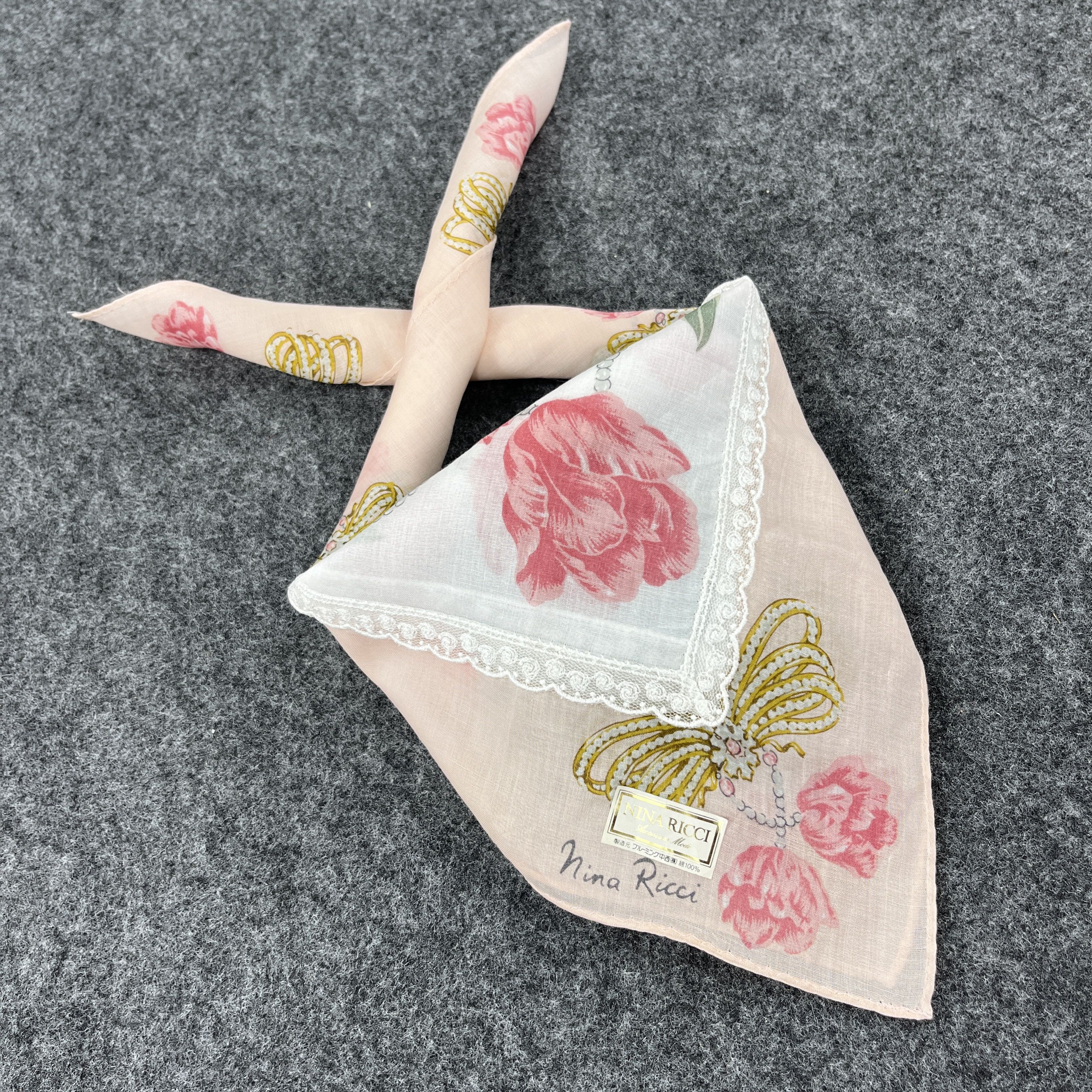 Nina Ricci Nina Ricci Handkerchief / Bandana / Neckerchief B279 Size ONE SIZE - 11 Thumbnail