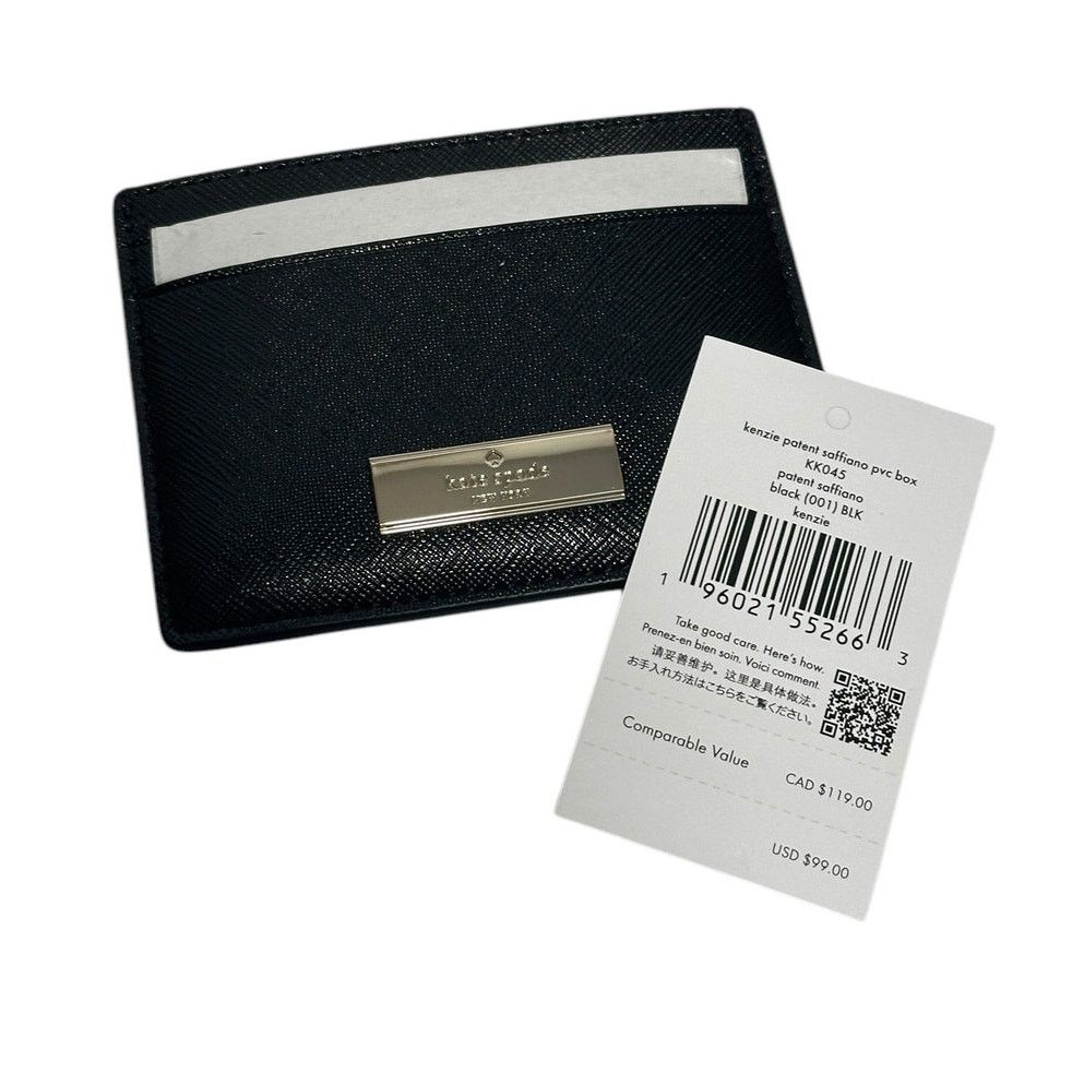Kate Spade Kate Spade Kenzie Boxed Small Card holder Black Size ONE SIZE - 7 Thumbnail