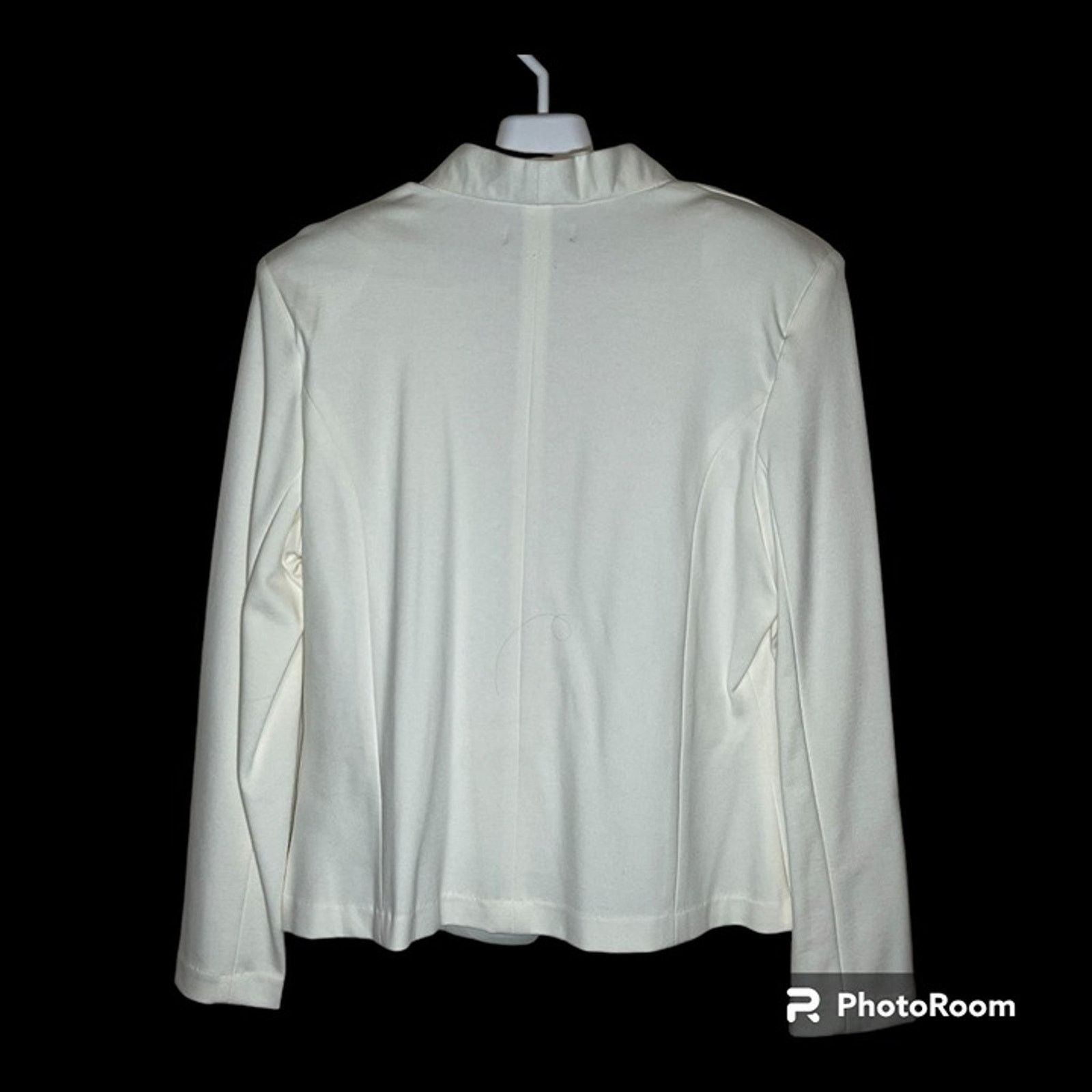Other Simply Styled - White Blazer - Size L - NWOT Size L / US 10 / IT 46 - 2 Thumbnail