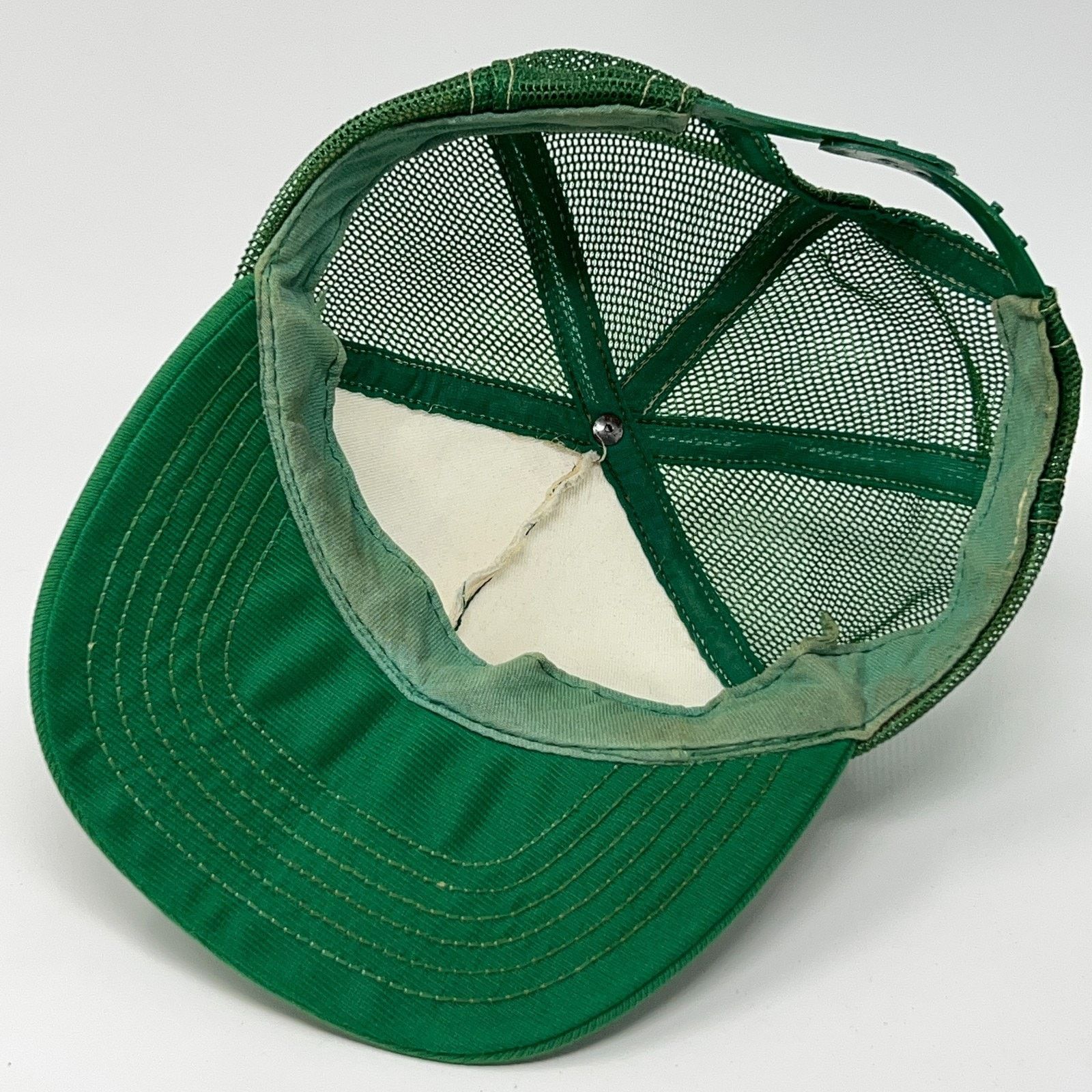 Vintage Vintage Happy Days Smokeless Tobacco Trucker Hat Cap Green Size ONE SIZE - 4 Thumbnail