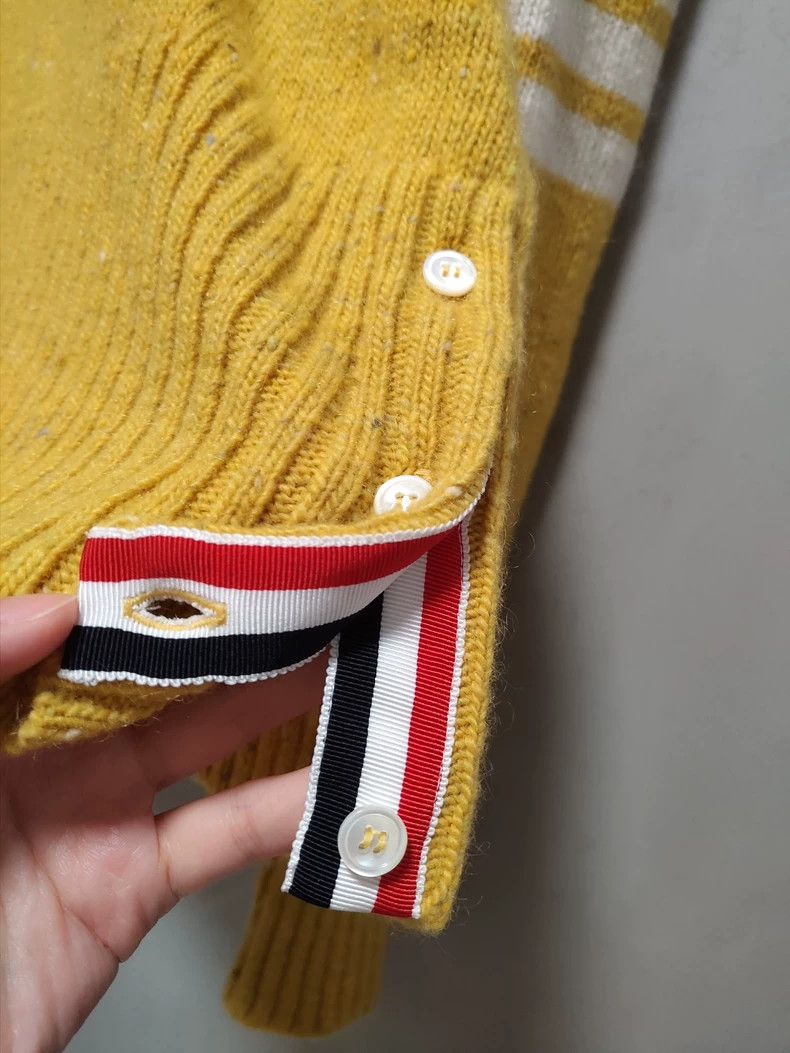 Thom Browne Thom Browne Yellow long-sleeved sweater Size US M / EU 48-50 / 2 - 5 Thumbnail