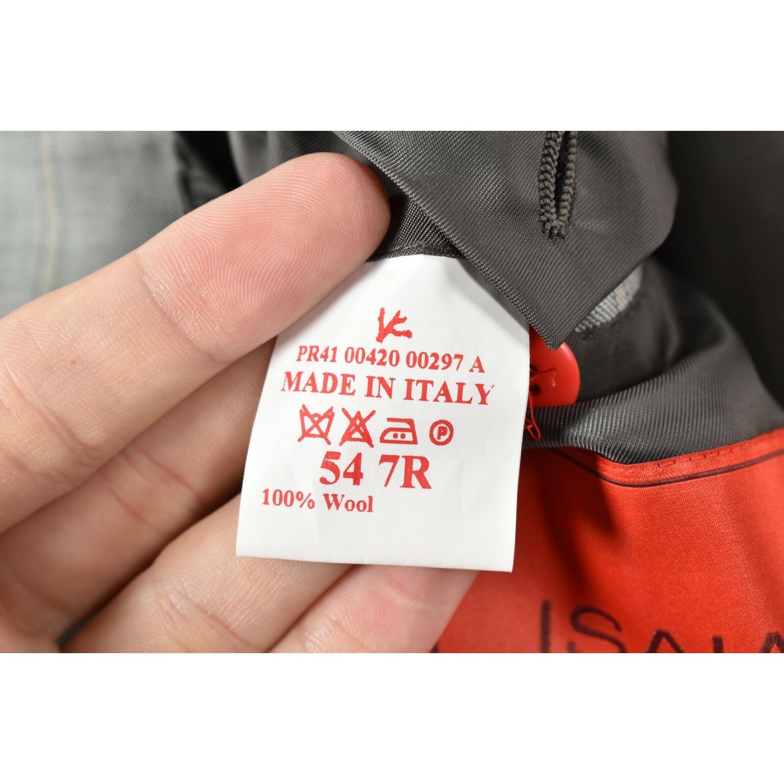 Isaia isaia Suit Size US 44 Regular in Gray Size 44R - 9 Thumbnail