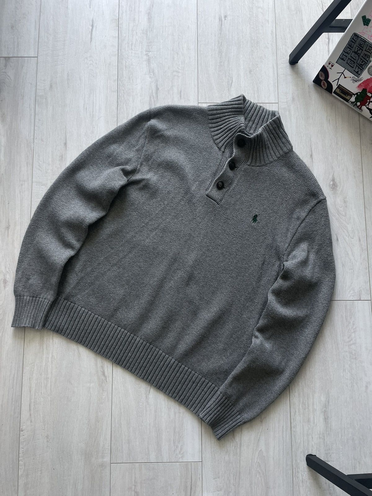 Polo Ralph Lauren Vintage Y2K Polo Ralph Lauren 00’s Sweater 1/4 RARE Size US S / EU 44-46 / 1 - 3 Thumbnail