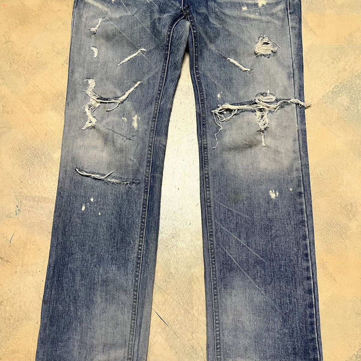 Japanese Brand Nikisix Japanese Brand Distressed Denim Jeans Size US 31 - 4 Thumbnail