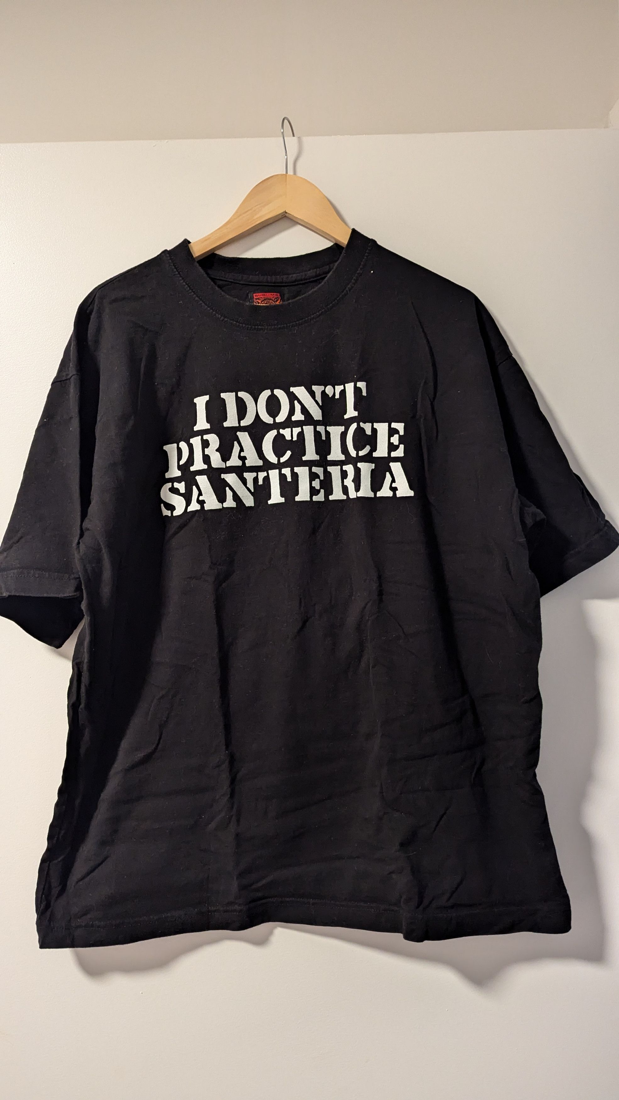 Market Market Studios Sublime I DON’T PRACTICE T-SHIRT - Black - XL Size US XL / EU 56 / 4 - 3 Thumbnail