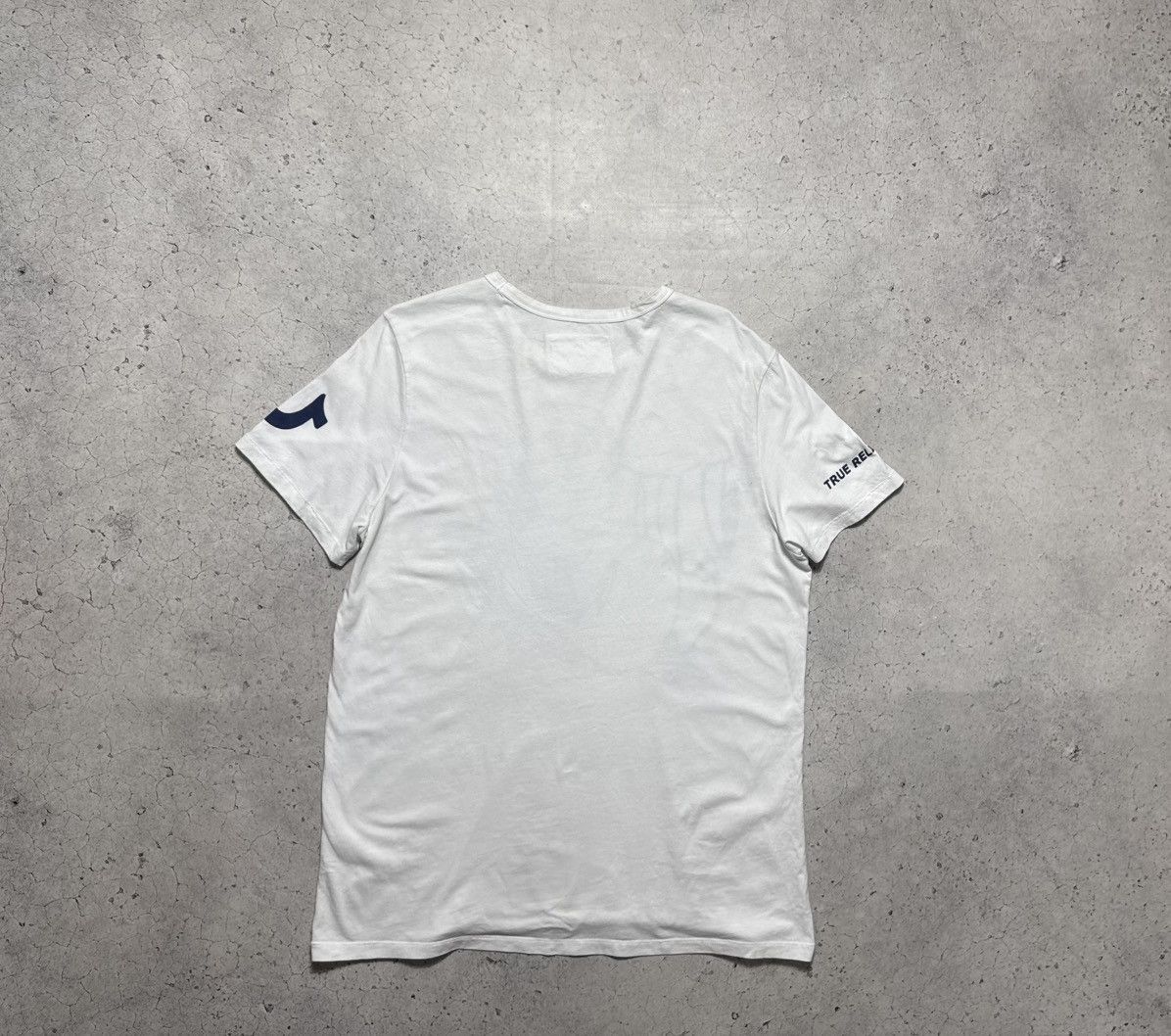 True Religion True Relgion Budha Vintage Big Logo T-Shirt Y2K White Size US XL / EU 56 / 4 - 11 Thumbnail