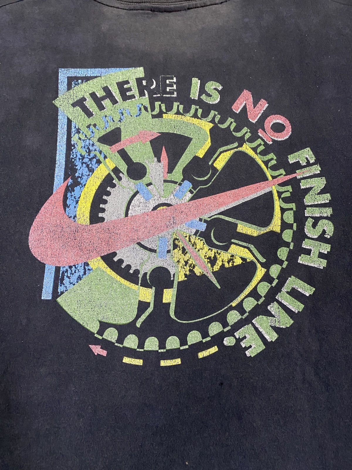 Nike × Vintage Vintage Nike There Is No Finish Line Size US M / EU 48-50 / 2 - 3 Thumbnail