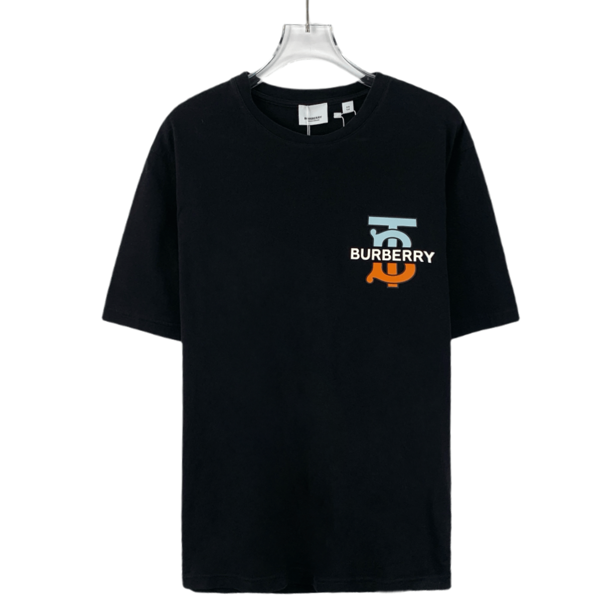 Burberry Burberry TB Logo Black Cotton Tee (Size XS) Size US XS / EU 42 / 0 - 1 Thumbnail
