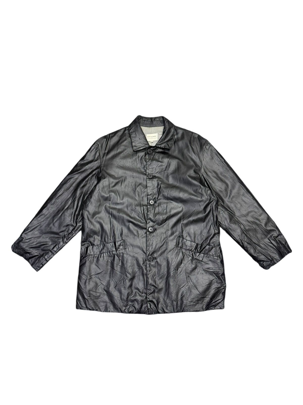 Tete Homme Vintage 90s Tete Homme By Issey Miyake Jacket Size US L / EU 52-54 / 3 - 1 Thumbnail