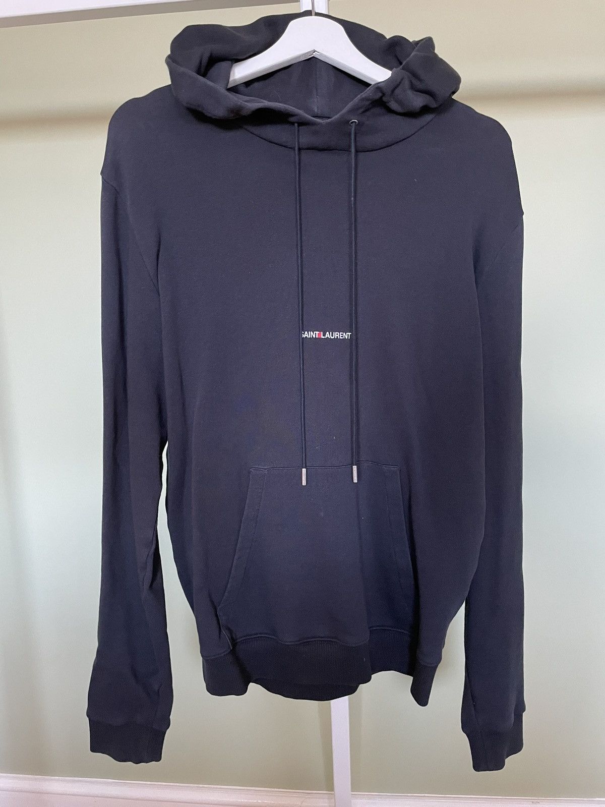 Saint Laurent Paris Saint Laurent Paris Hoodie Size US S / EU 44-46 / 1 - 1 Thumbnail